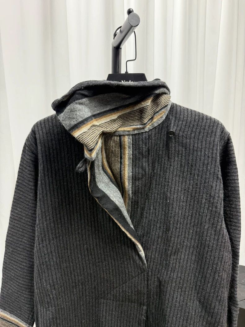 Issey Miyake Issey miyake size os Deconstructing scarf collar long sleev Size US M / EU 48-50 / 2 - 6 Thumbnail