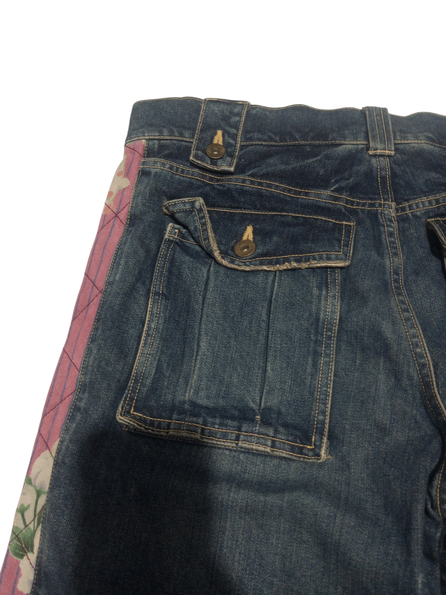 If Six Was Nine × Japanese Brand × Le Grande Bleu (L.G.B.) Mizra jeans kyoto distressed 3D pocket bootcut denim Size US 32 / EU 48 - 11 Thumbnail