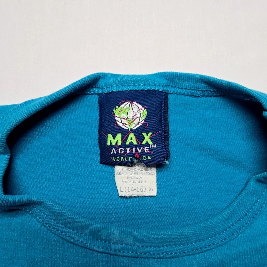 Vintage Vintage Blank Tank Top Blue Sleeveless L Sleeveless Tee Size US L / EU 52-54 / 3 - 3 Thumbnail