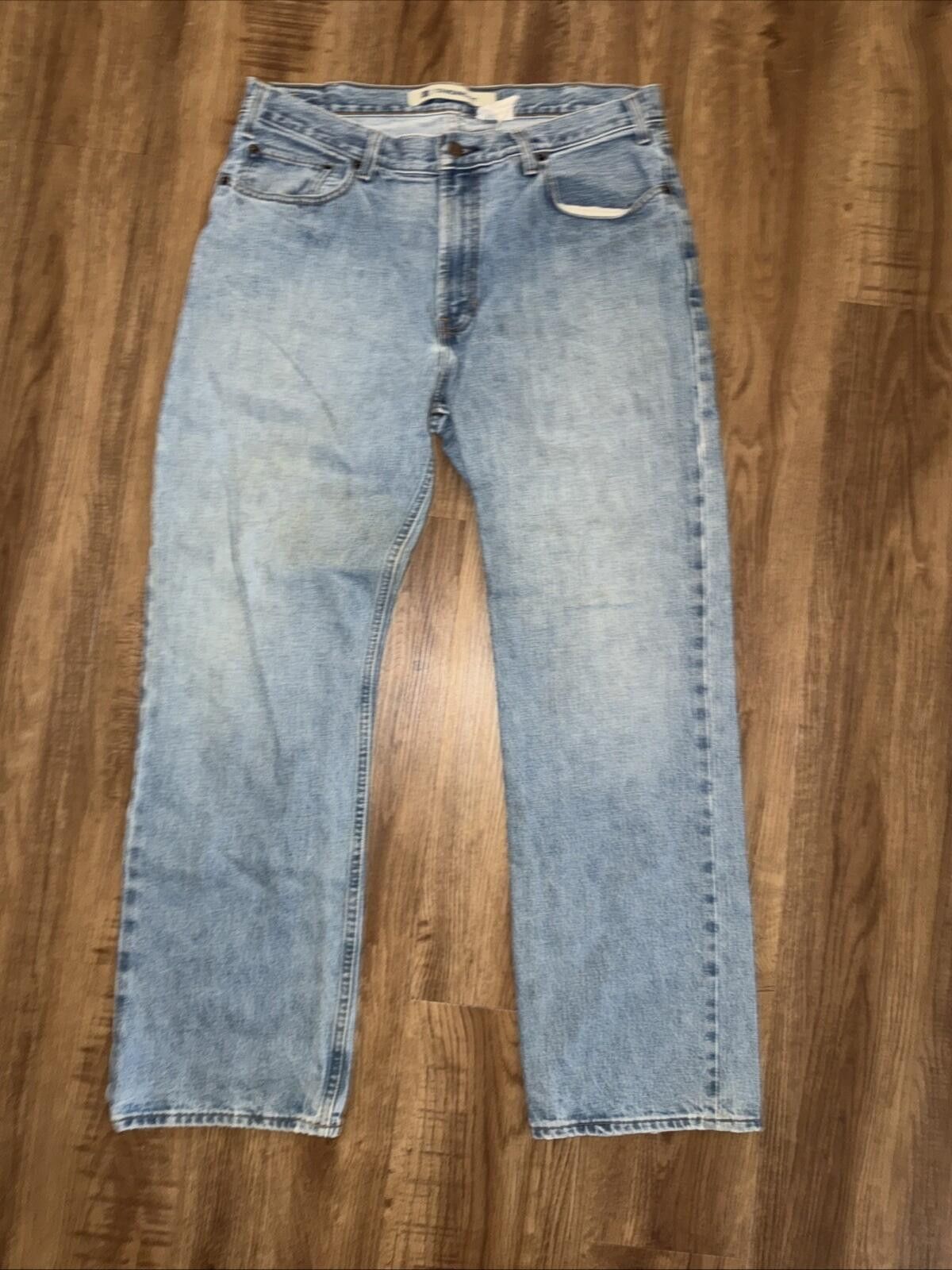 Gap Vintage Gap Jeans Light Wash Cotton Standard Fit USA FABRIC Size US 36 / EU 52 - 2 Thumbnail