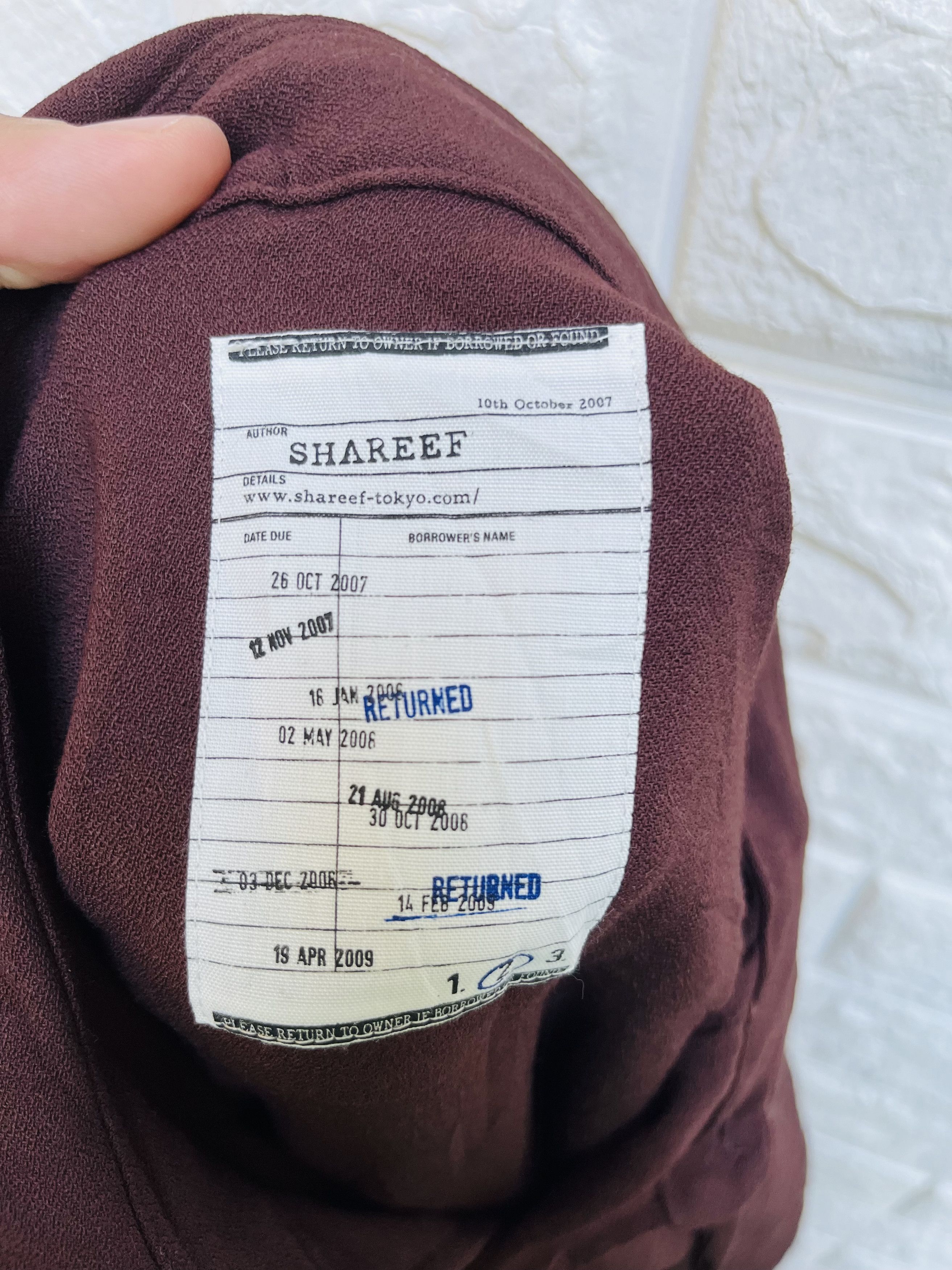 Japanese Brand × Vintage Vintage Sheriff Tokyo Japanese Designer Fashion Style Size US XL / EU 56 / 4 - 10 Thumbnail