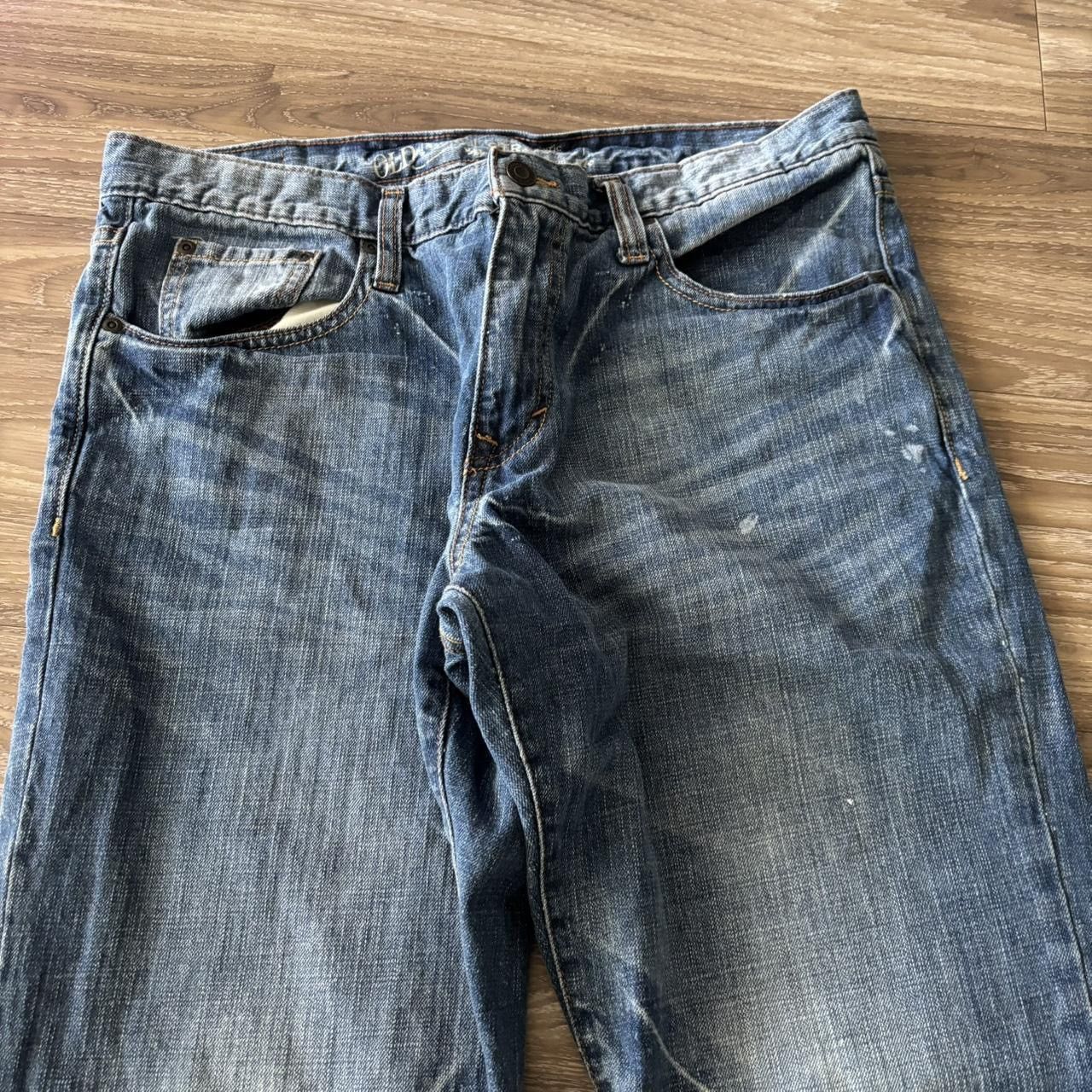 Vintage Crazy Vintage Y2K:2000s Grunge Medium Wash Skater Denim Jeans! 33x32 Size US 33 - 5 Thumbnail
