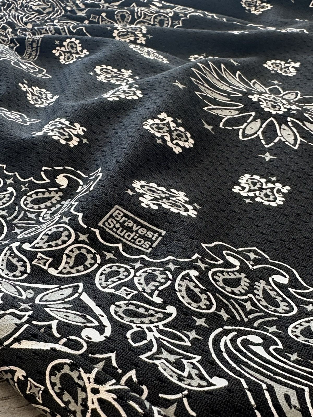 Bravest Studios Bravest Studios Shorts Paisley Black Size US 34 / EU 50 - 3 Thumbnail