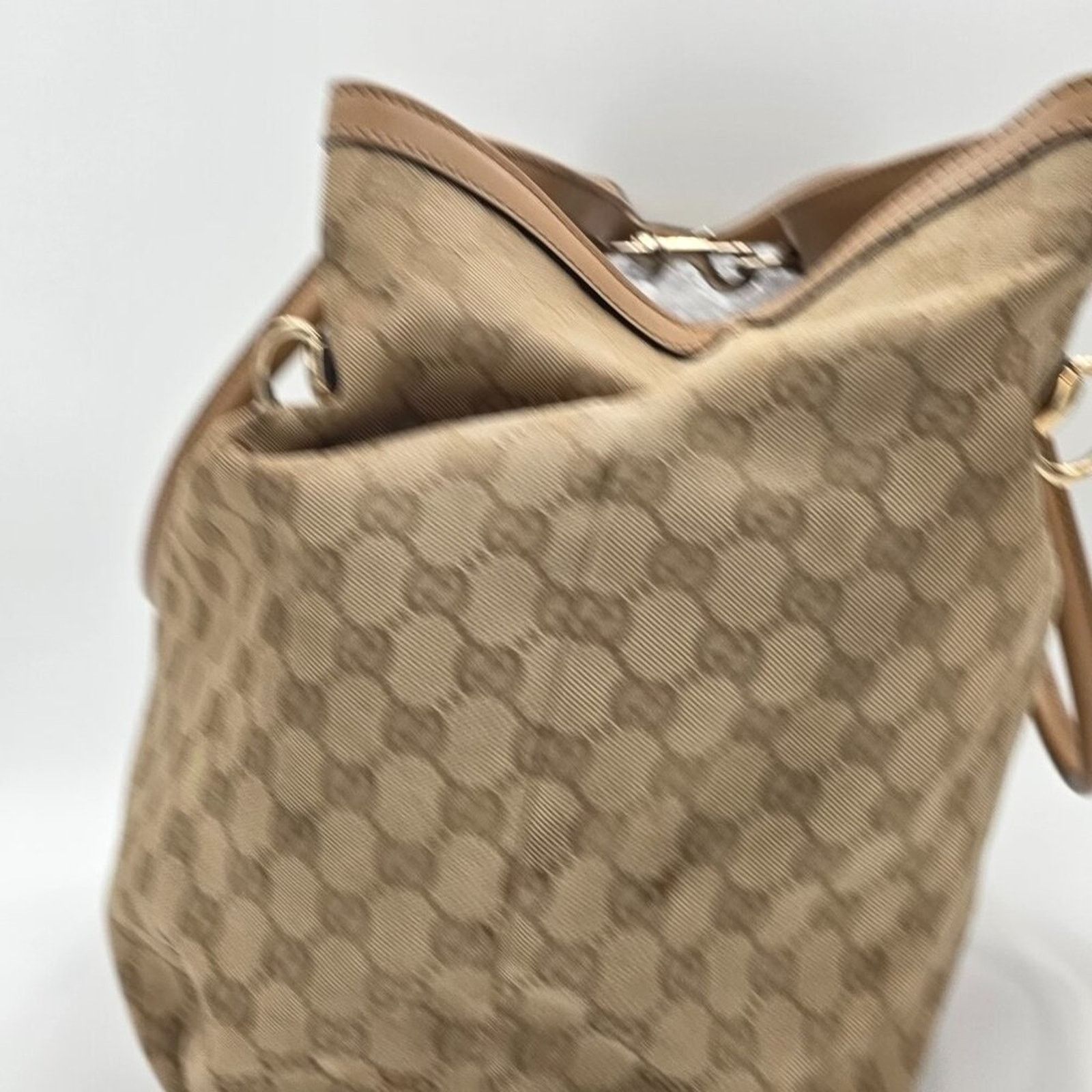 Gucci Gucci GG Sherry Line Tote Canvas Large Size ONE SIZE - 6 Thumbnail