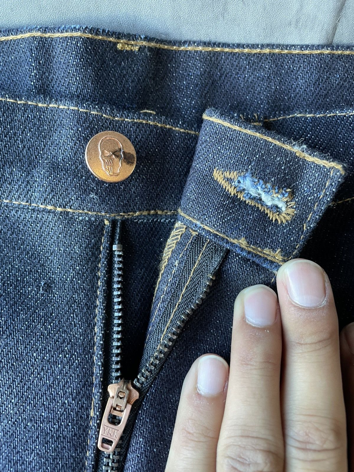 Warren Lotas VERY CLEAN WARREN LOTAS SABATA DENIM RAW INDIGO PANT SIZE 34 Size US 34 / EU 50 - 8 Thumbnail