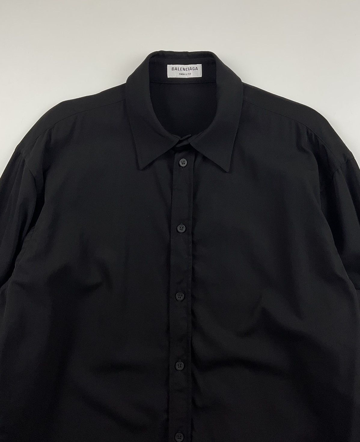 Balenciaga Balenciaga Wool Shirt Size US L / EU 52-54 / 3 - 6 Thumbnail