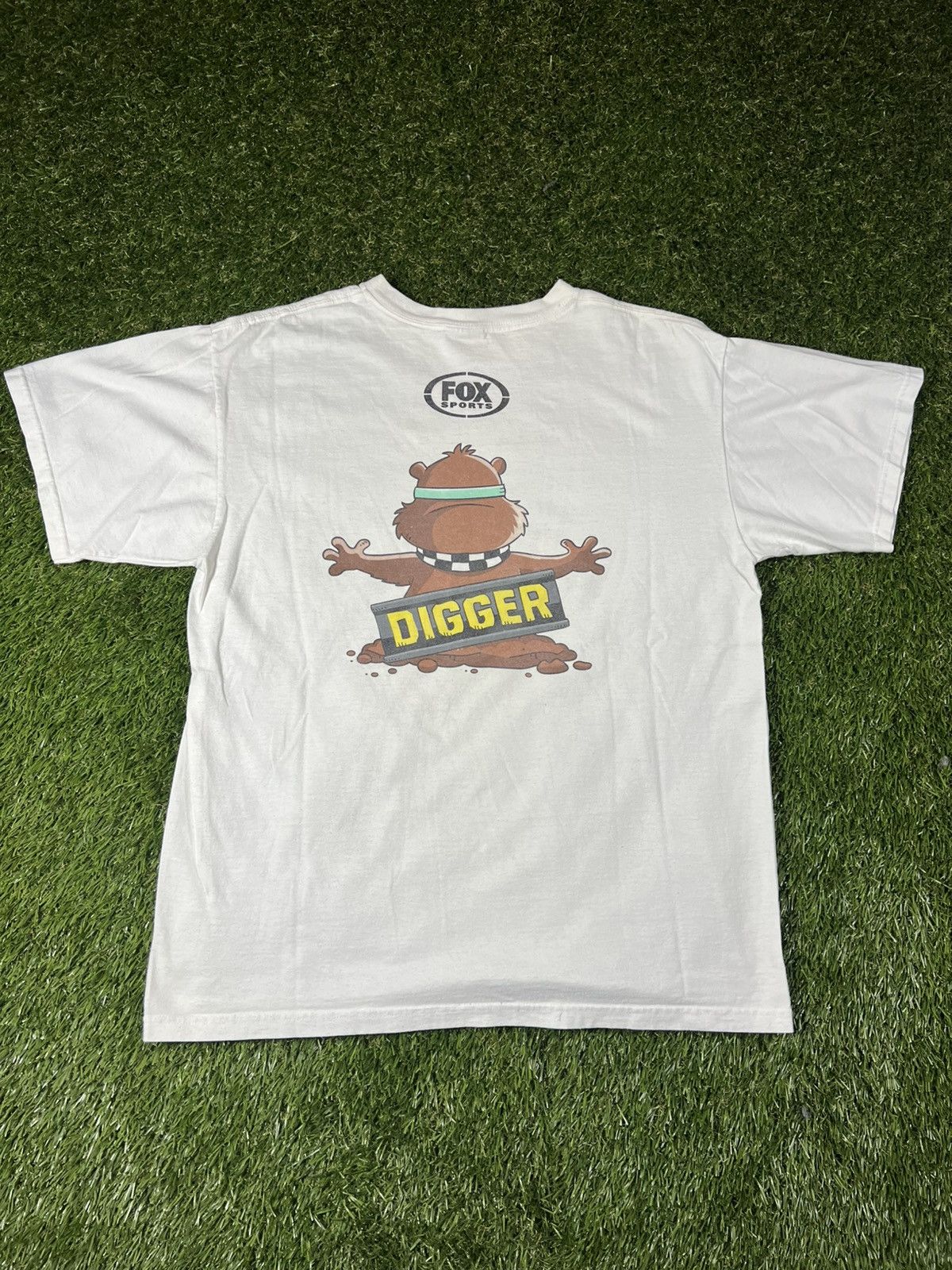 NASCAR Vintage Y2k NASCAR Racing Digger the Gopher Graphic Tee Size US L / EU 52-54 / 3 - 2 Thumbnail