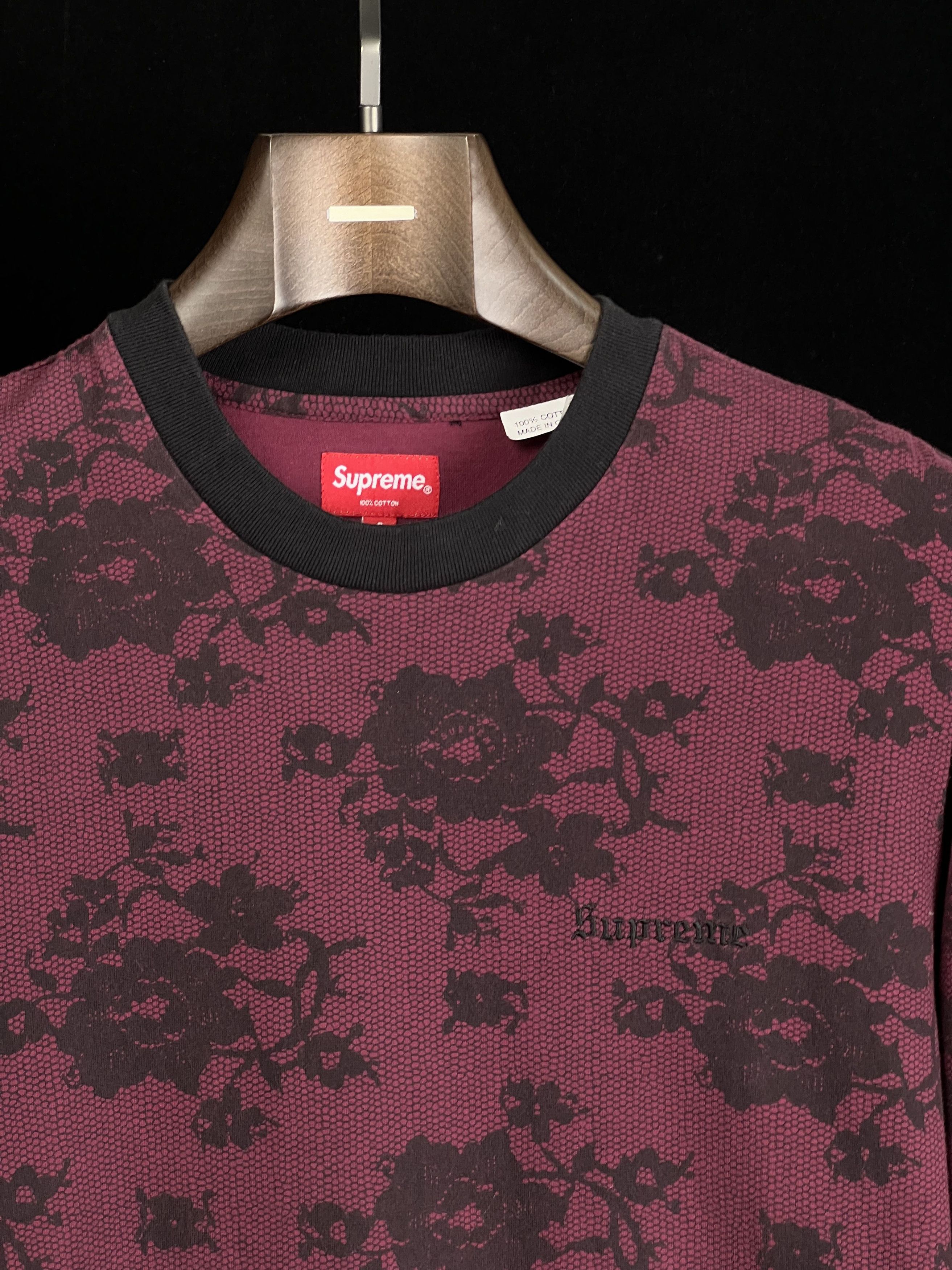 Supreme Brand New LACE L/S TOP SS17 Size S Size US S / EU 44-46 / 1 - 2 Thumbnail