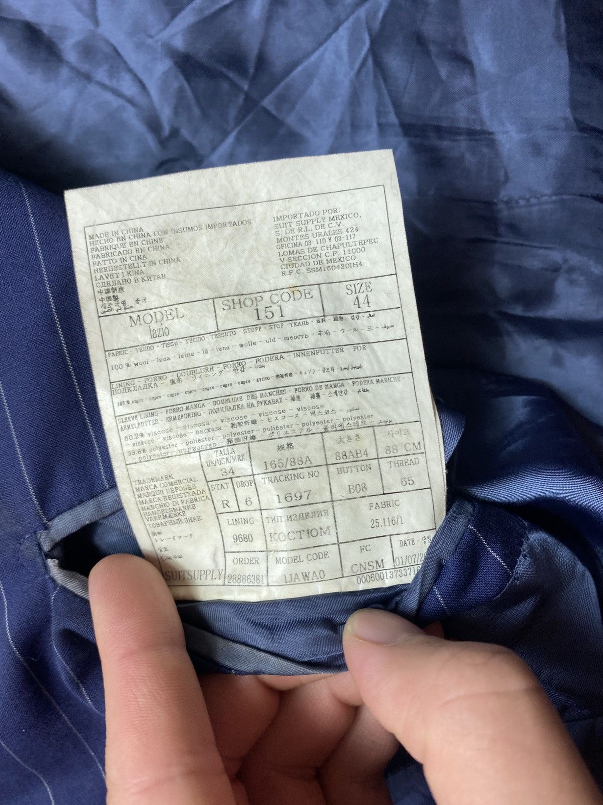 Suitsupply Suitsupply suit Size 44S - 5 Thumbnail
