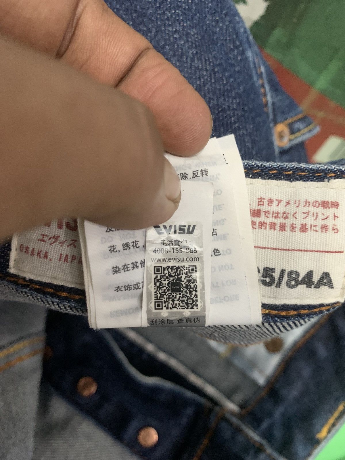 Evisu Evisu Selvedge Denim Shortpants Size US 34 / EU 50 - 15 Thumbnail