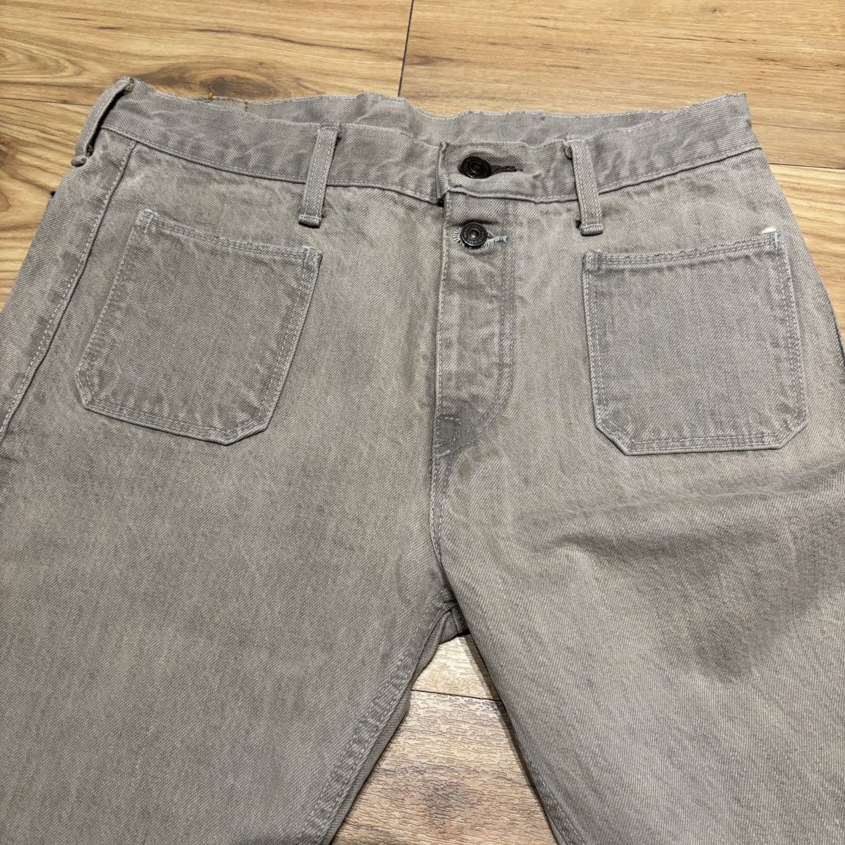 Kapital Kapital Flared Beige Selvedge Jeans Size US 29 - 5 Thumbnail