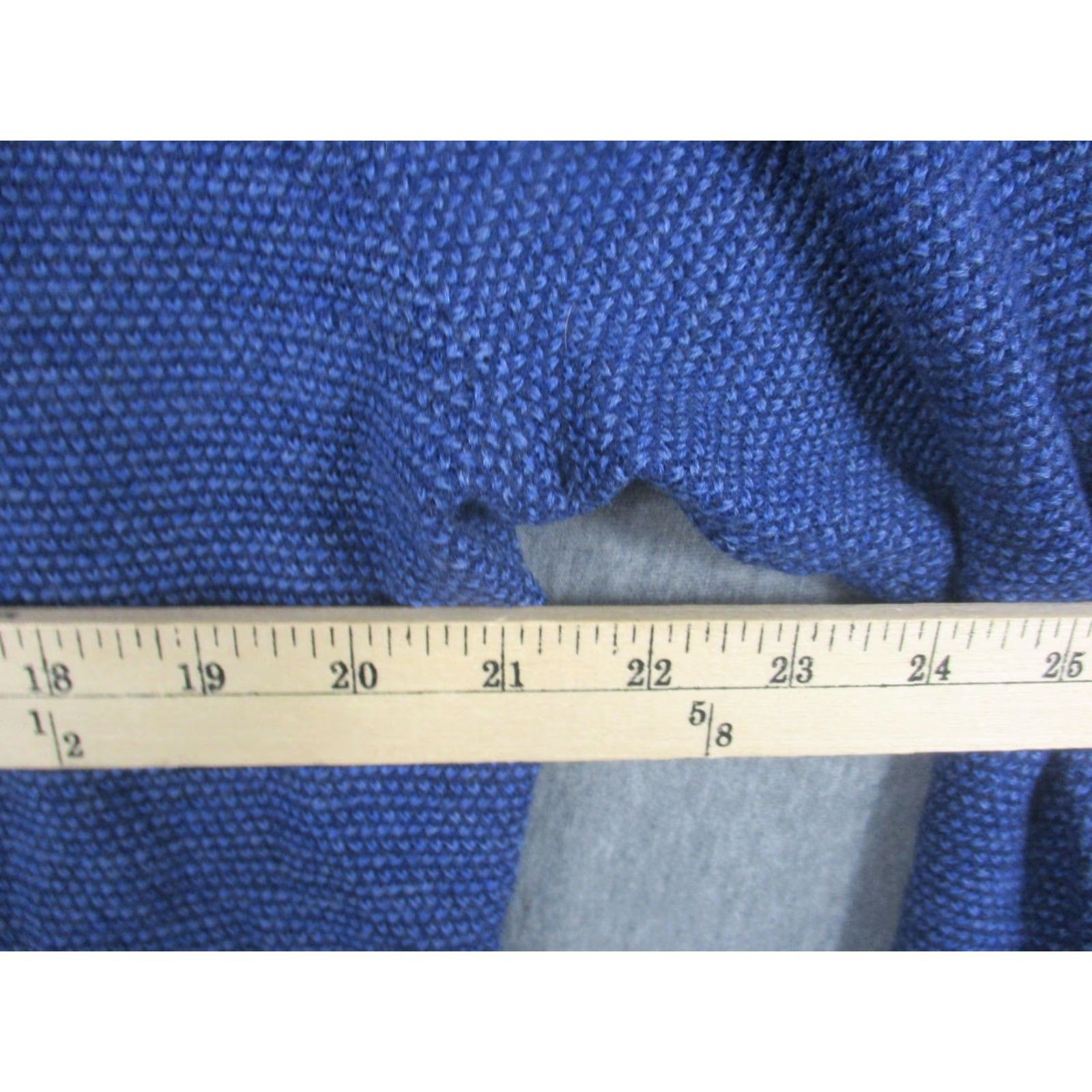 Peter Millar Peter Millar Sweater Mens L Blue 1/4 Zip Mock Neck Merino Wool Knit Pullover Size US L / EU 52-54 / 3 - 4 Thumbnail