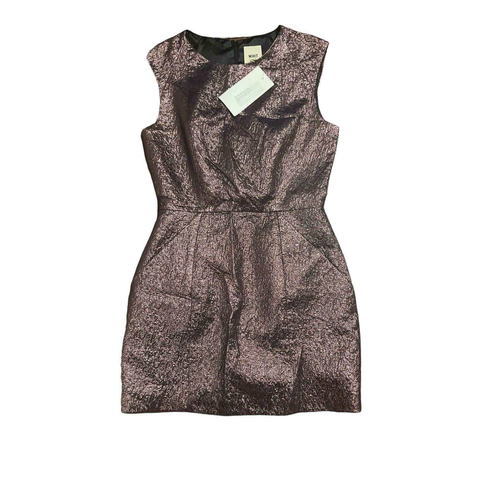 Other WHIT Metallic Dress NWT Size M / US 6-8 / IT 42-44 - 2 Thumbnail