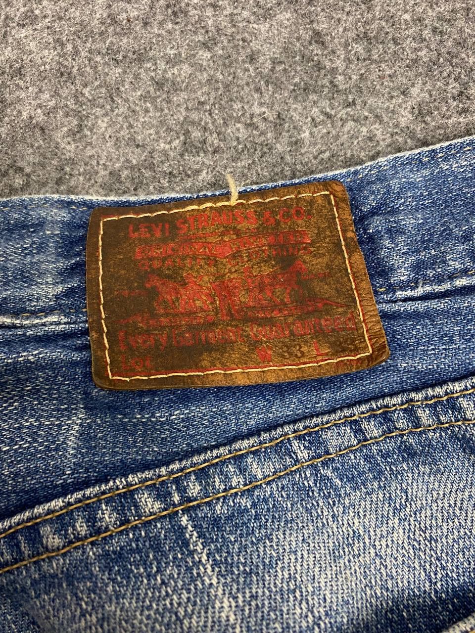 Levi's vintage levis 503 denim nice design Size US 34 / EU 50 - 7 Thumbnail