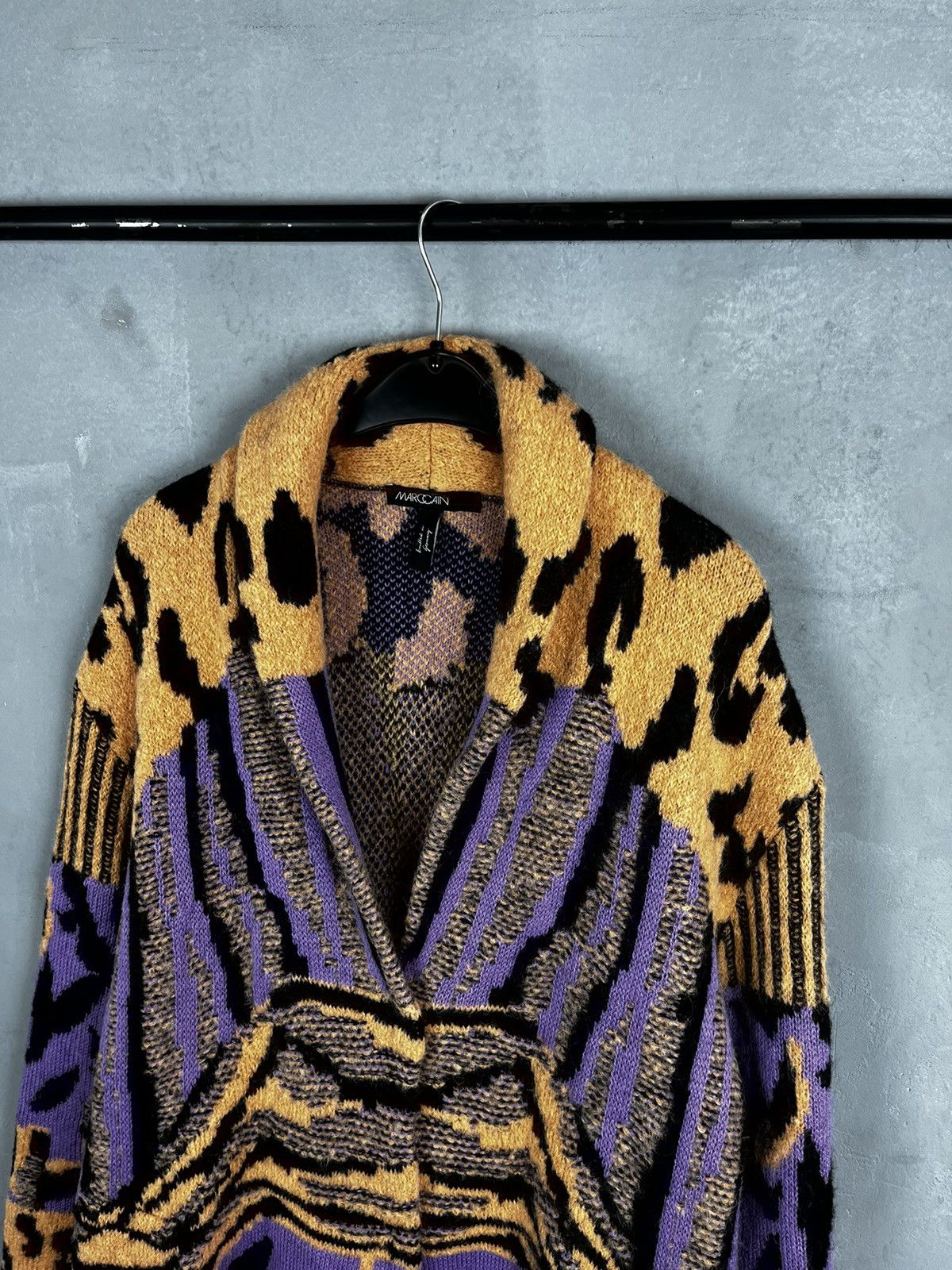 Designer × Other Marccain cardigan sweater Coogi style Size L / US 10 / IT 46 - 3 Thumbnail