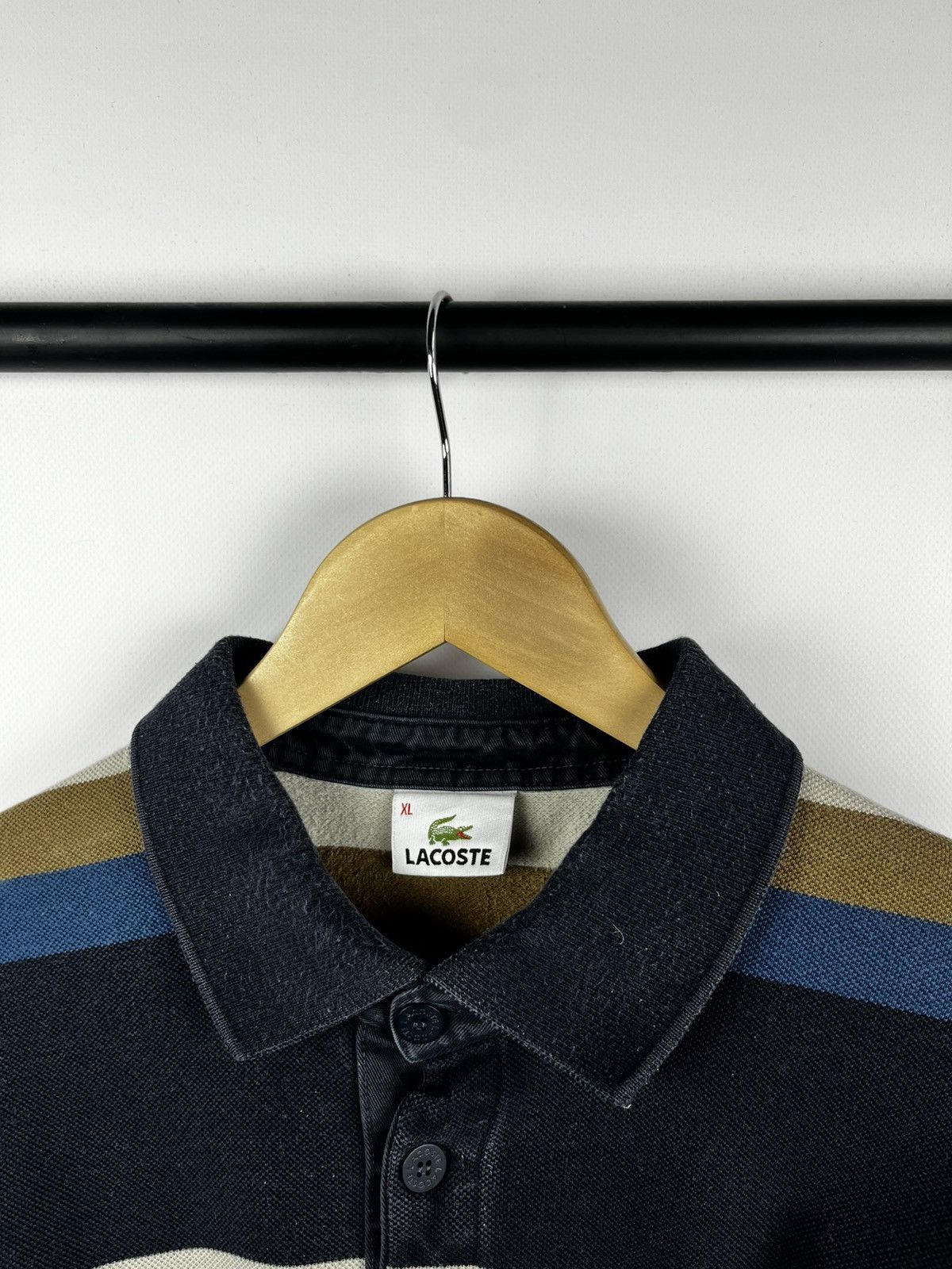 Lacoste Lacoste rugby shirt vintage size xl Size US XL / EU 56 / 4 - 16 Thumbnail