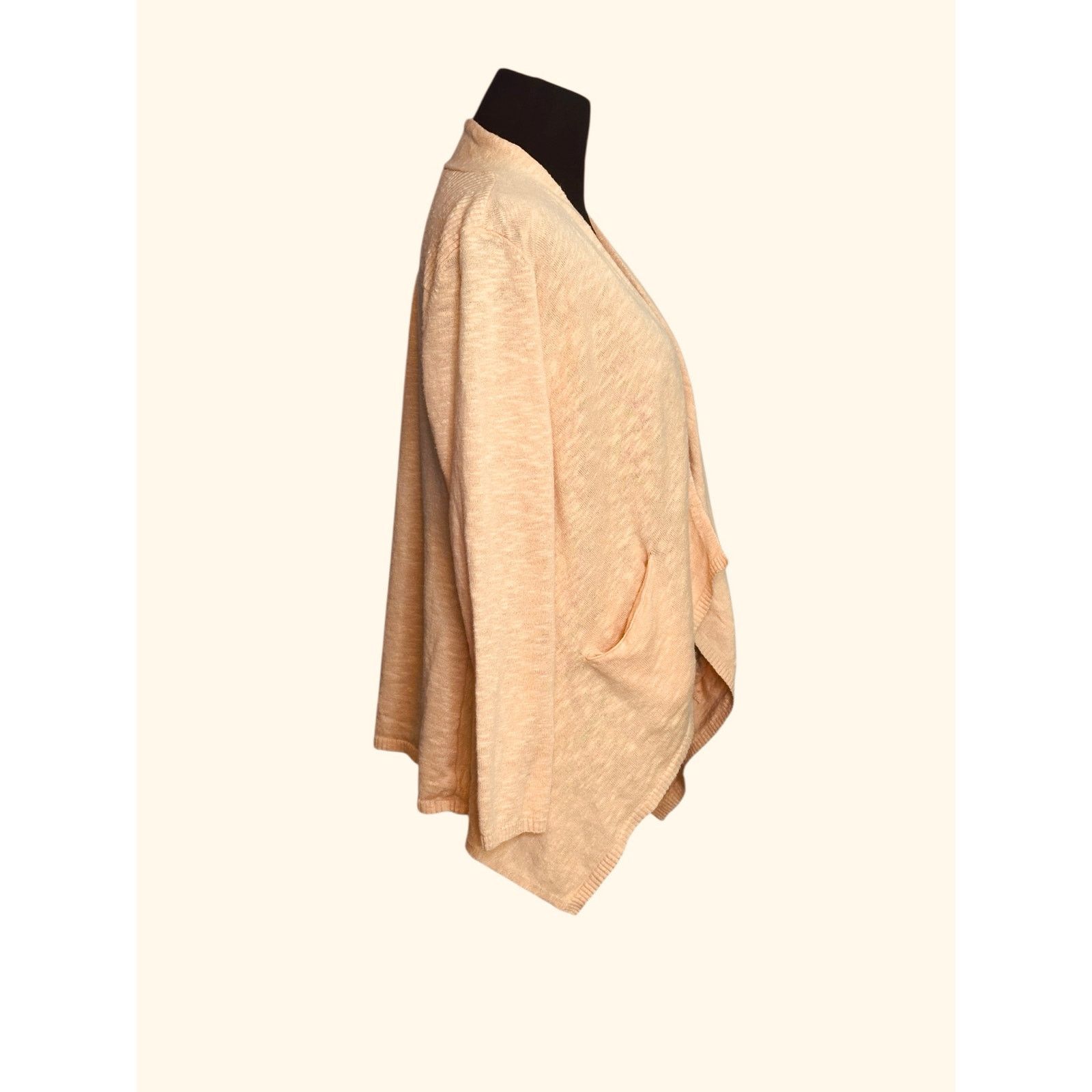 Eileen Fisher Eileen Fisher light orange open front cardigan size PS Size S / US 4 / IT 40 - 12 Thumbnail