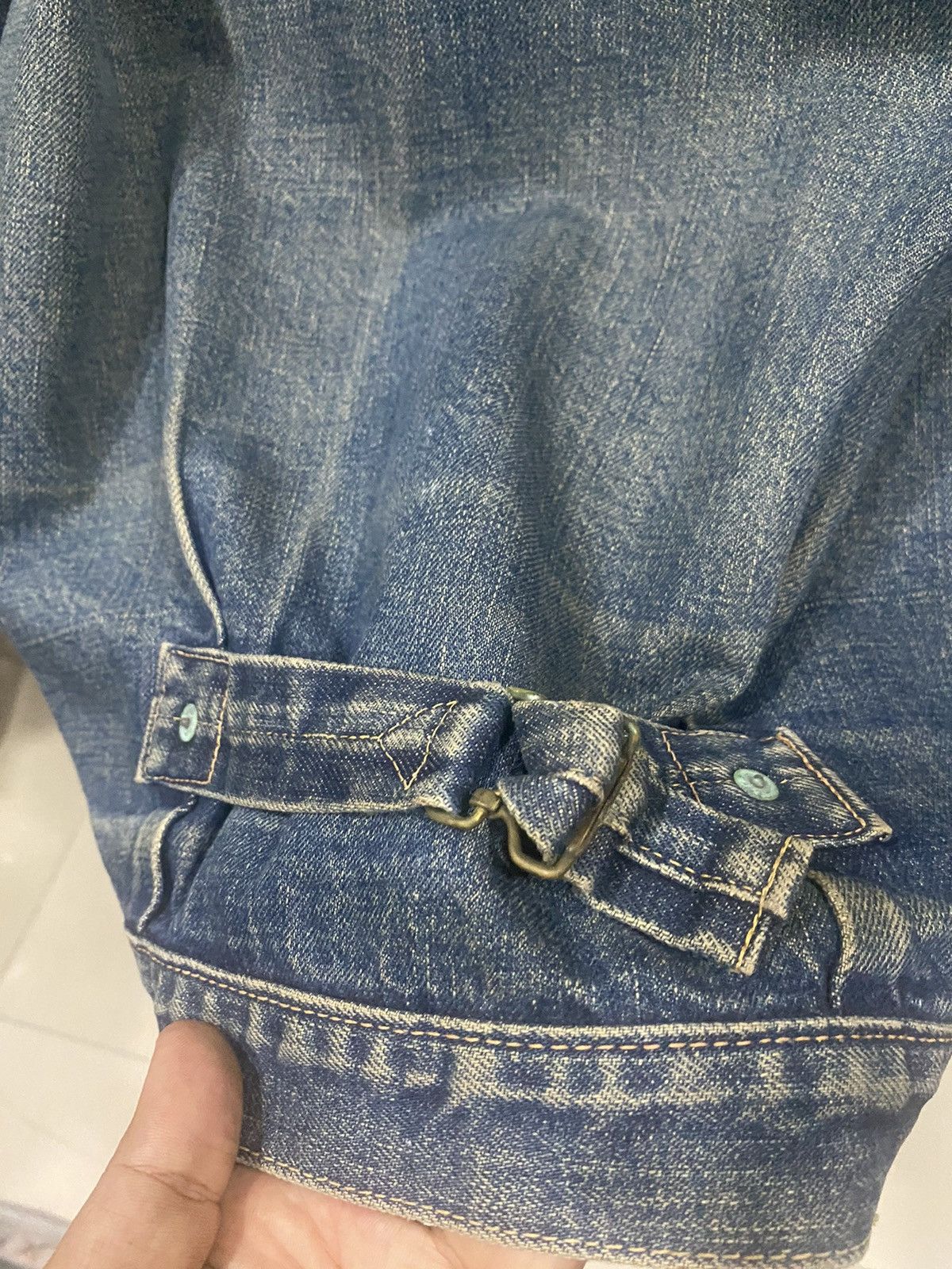 Evisu Vintage Evisu Yamane Diacock Trucker Denim Jacket Size US M / EU 48-50 / 2 - 12 Thumbnail