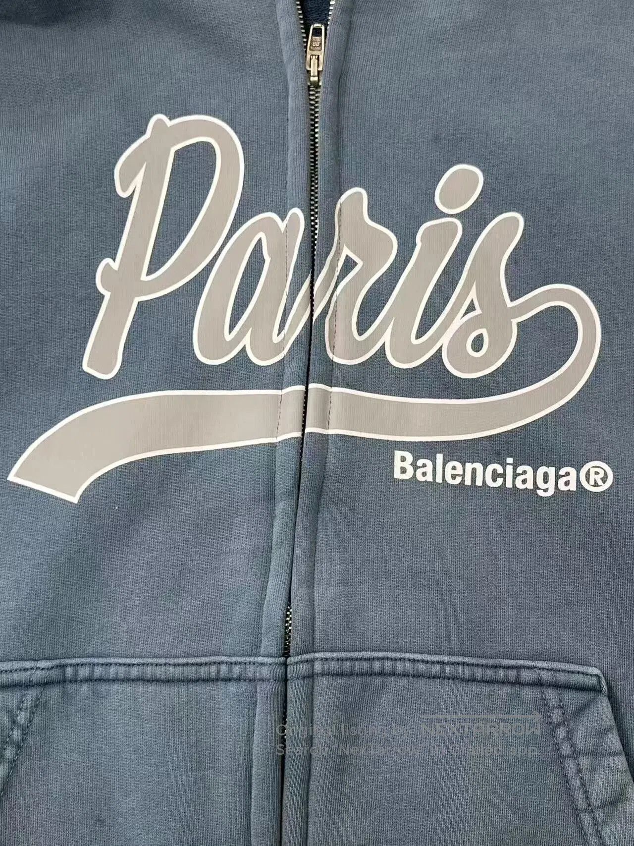 Balenciaga balenciaga blue zip. Size US M / EU 48-50 / 2 - 3 Thumbnail