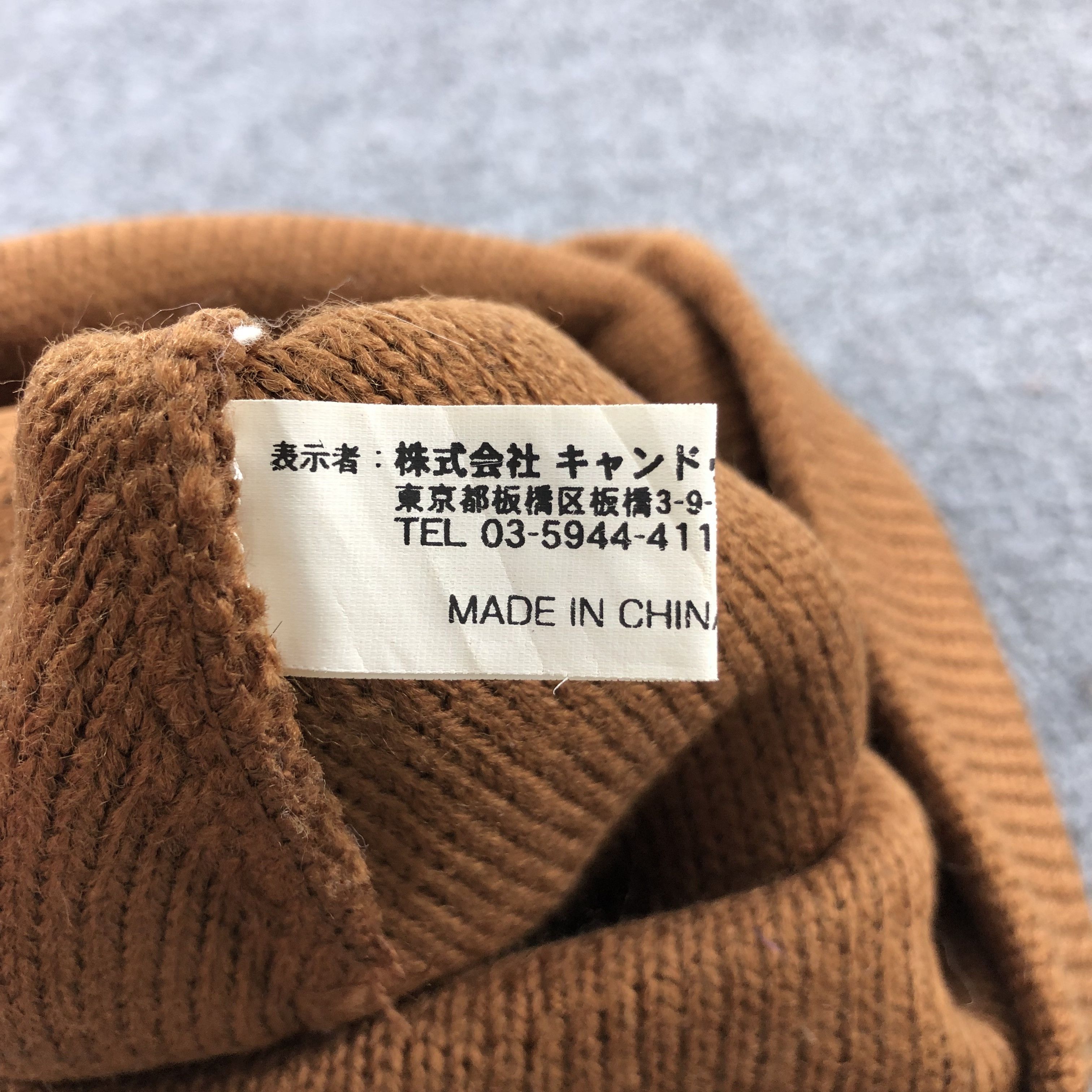 Vintage Unknown Fair Isle Brown Beanie Snowcap Snow Hat B96 Size ONE SIZE - 3 Thumbnail