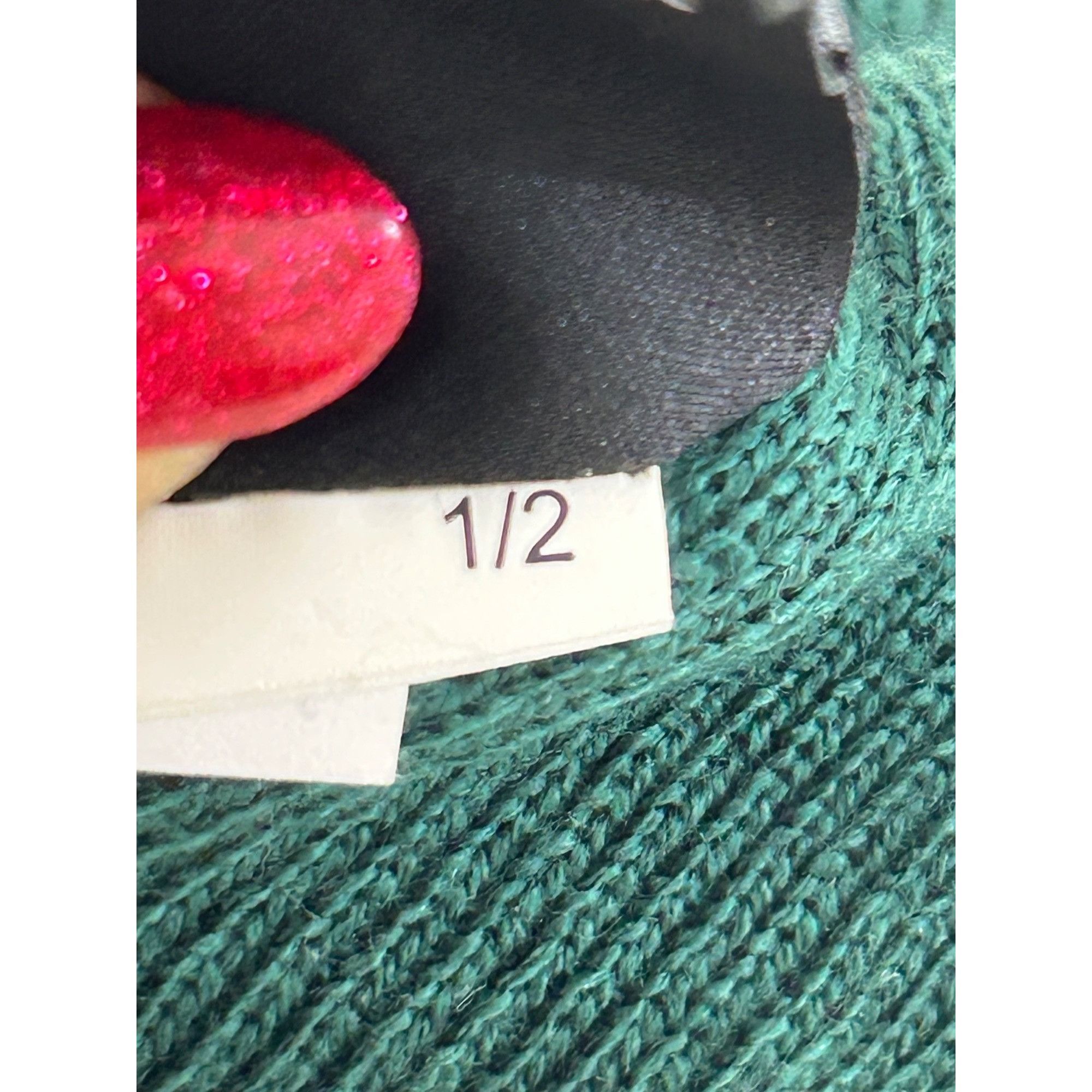 Adidas × Ivy Park Adidas x Ivy Park Knitted Beanie Dark Green Logos Stretchy C Size ONE SIZE - 12 Thumbnail