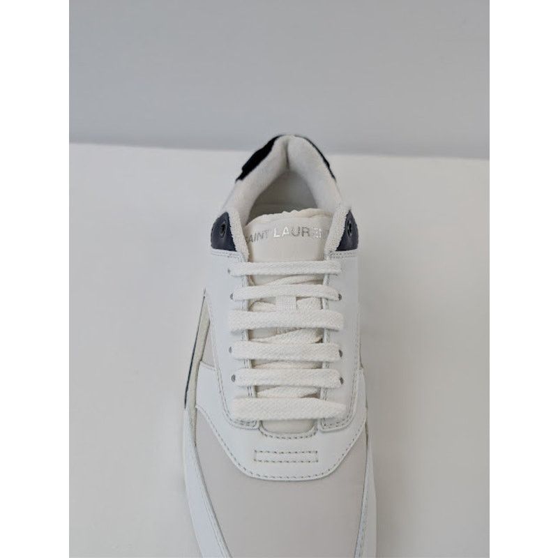Saint Laurent Paris o1rshd1 Q:3 / Bump 15 Low-Top Sneaker Blanc Optique / Soft A Size US 10 / EU 43 - 15 Thumbnail