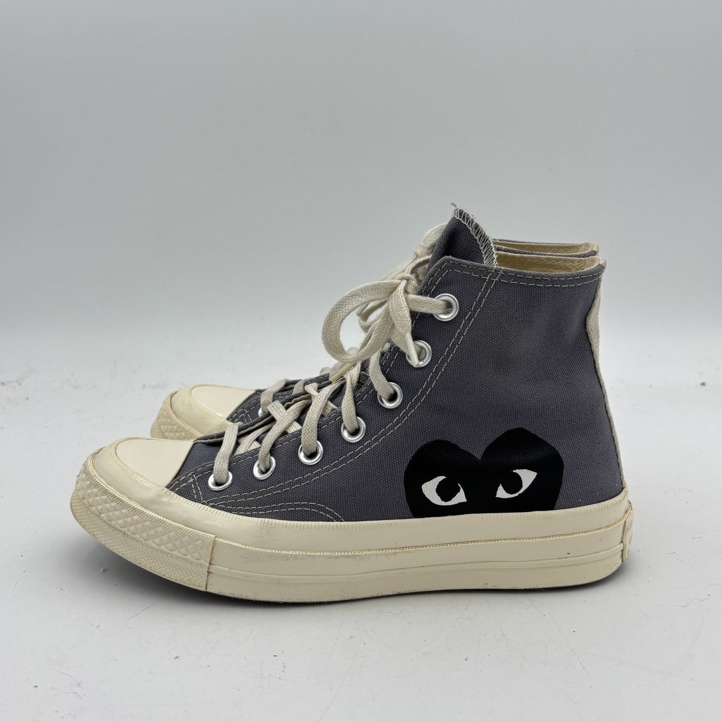Comme des Garcons × Converse Converse Comme des Garcons Play Heart High Sneakers Womens 6 Size US 6 / IT 36 - 5 Thumbnail