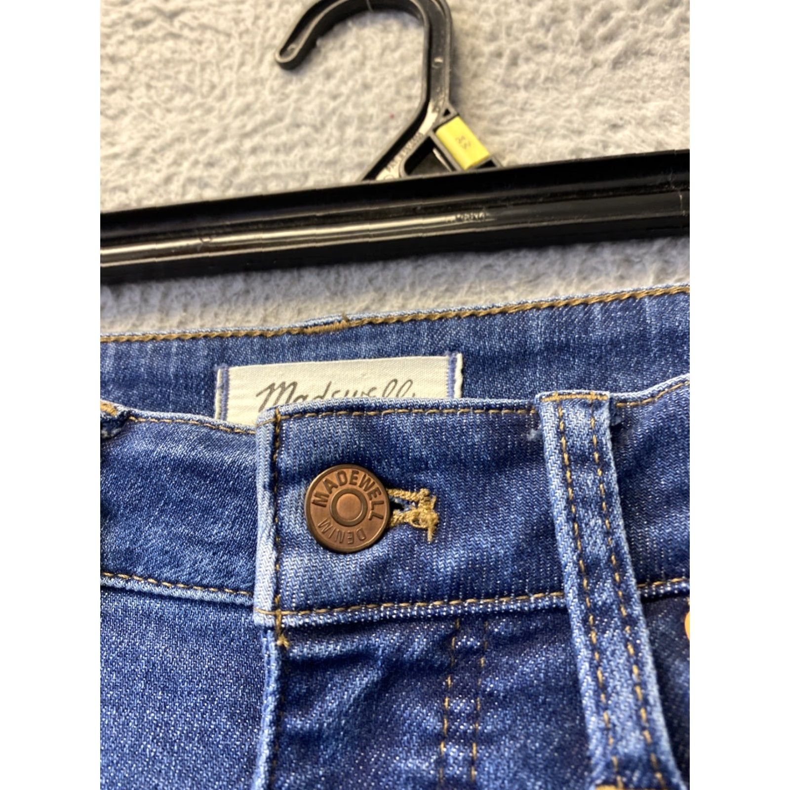 Madewell Madewell Jeans Size 27 Medium Wash High Rise Skinny Girlfriend Blue Womens Size 29" - 2 Thumbnail