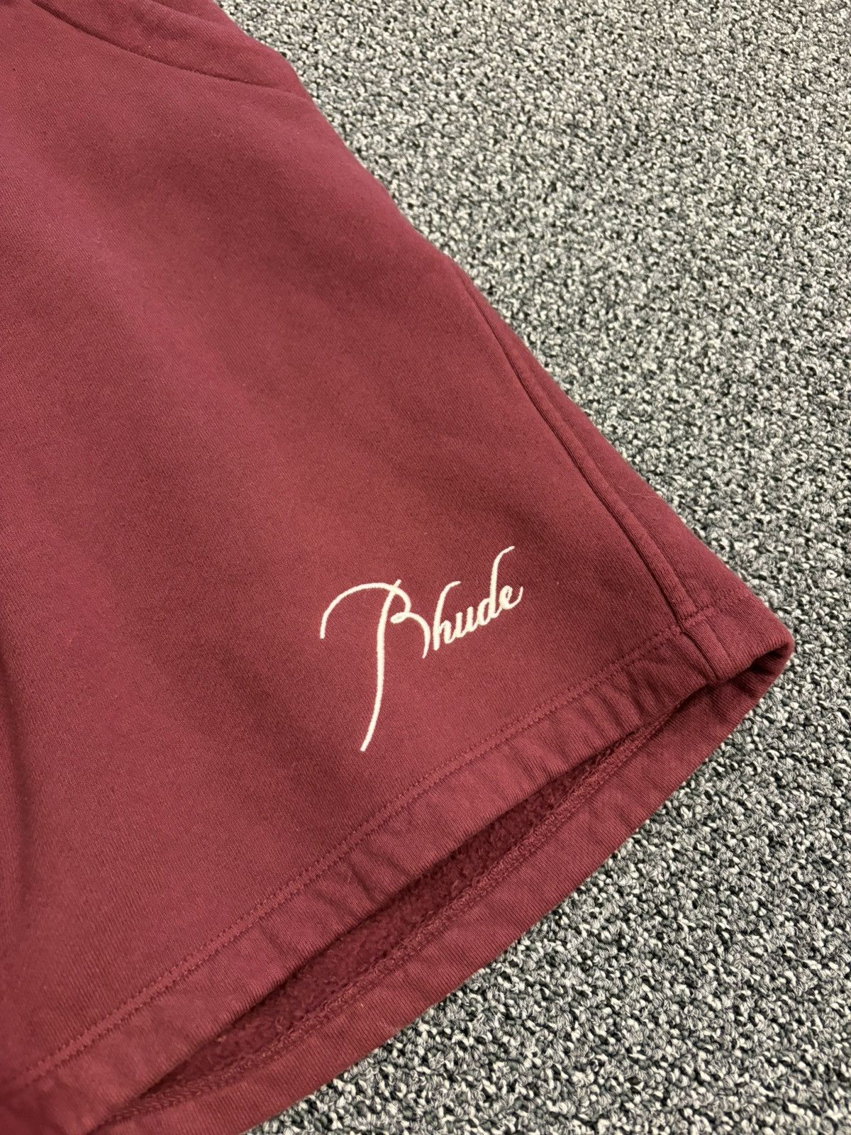 Rhude Rhude Bordeaux Shorts Size US 36 / EU 52 - 2 Thumbnail