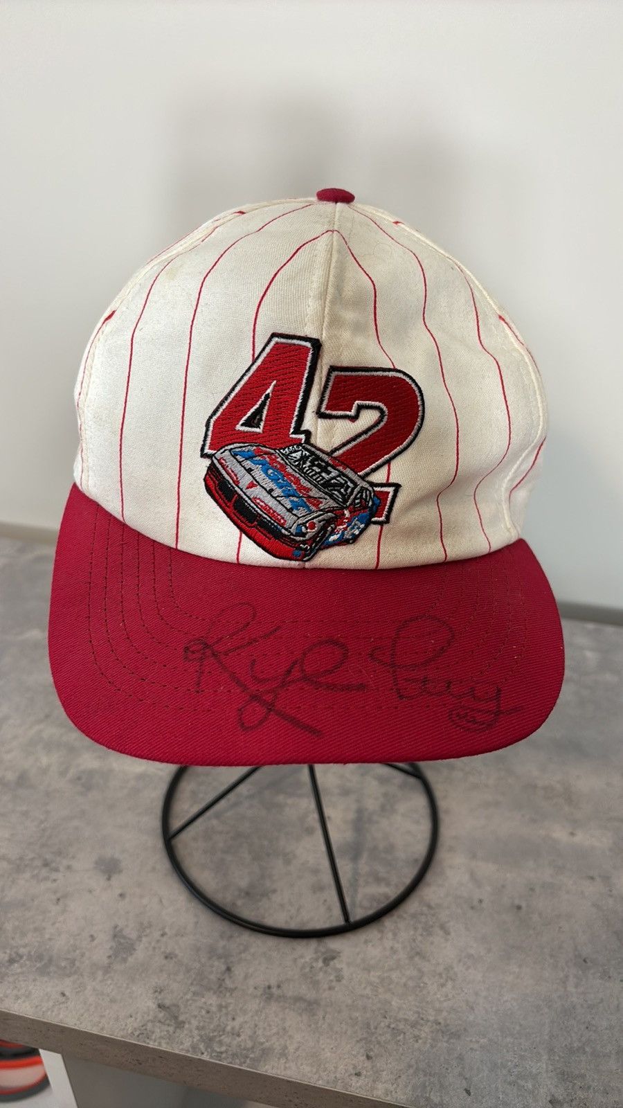 NASCAR × Vintage Vintage Richard Petty Autographed Hat Size ONE SIZE - 5 Thumbnail