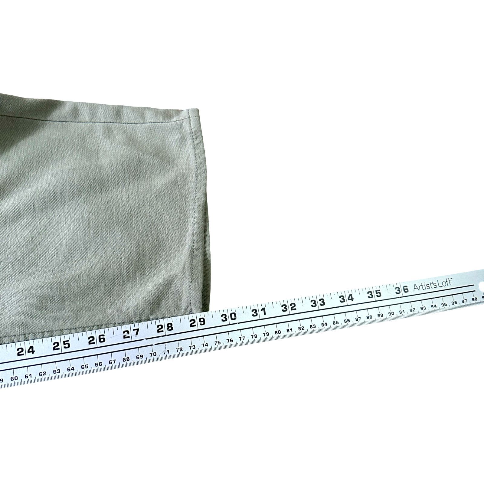 Faherty Faherty Stretch Terry Pants Men’s 46x30 Olive Green Cotton Size US 44 / EU 60 - 9 Thumbnail