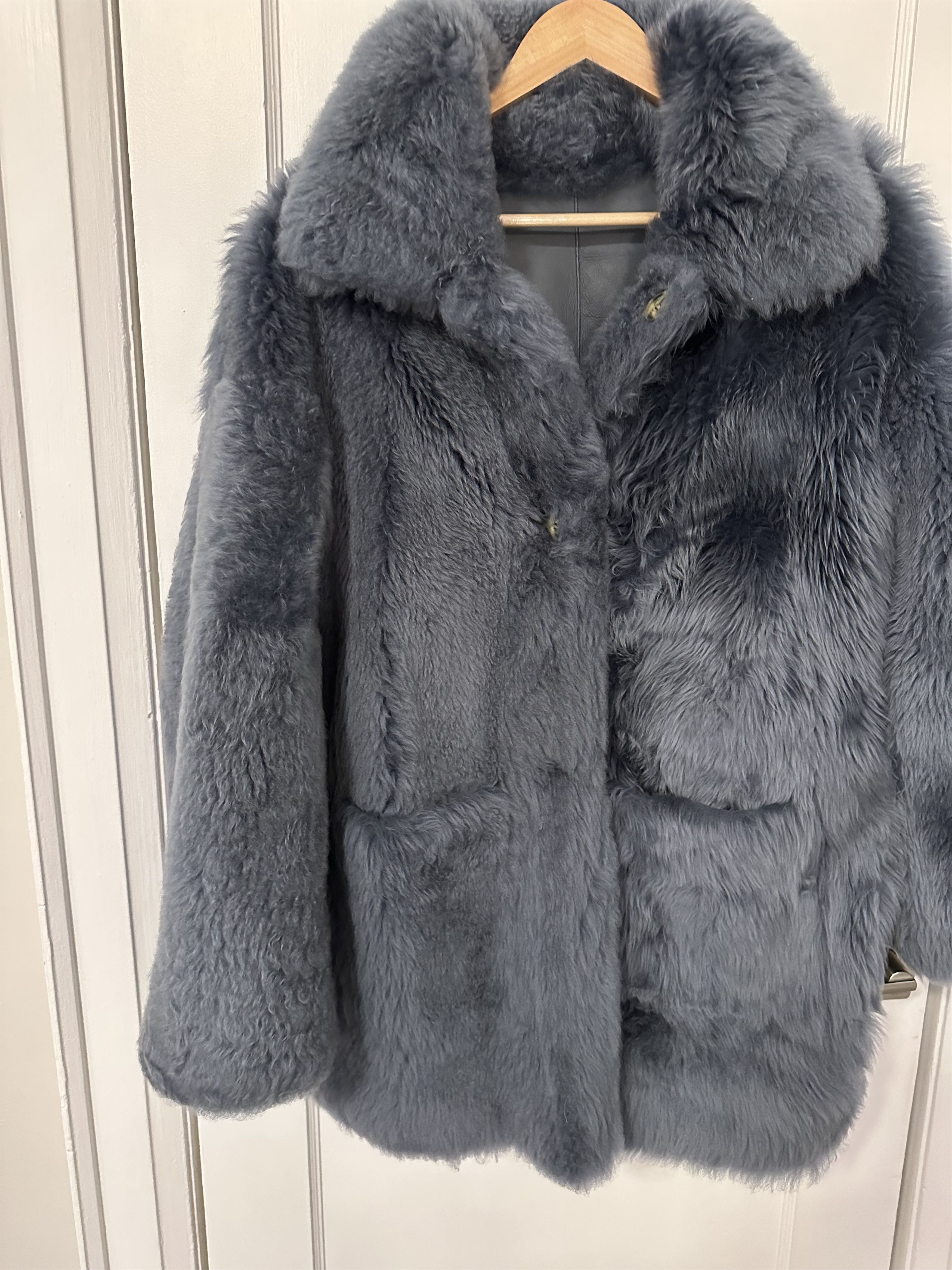 Yves Salomon Yves Salomon - Meteo Reversible Shearling Cashmere Jacket Size XS / US 0-2 / IT 36-38 - 11 Thumbnail