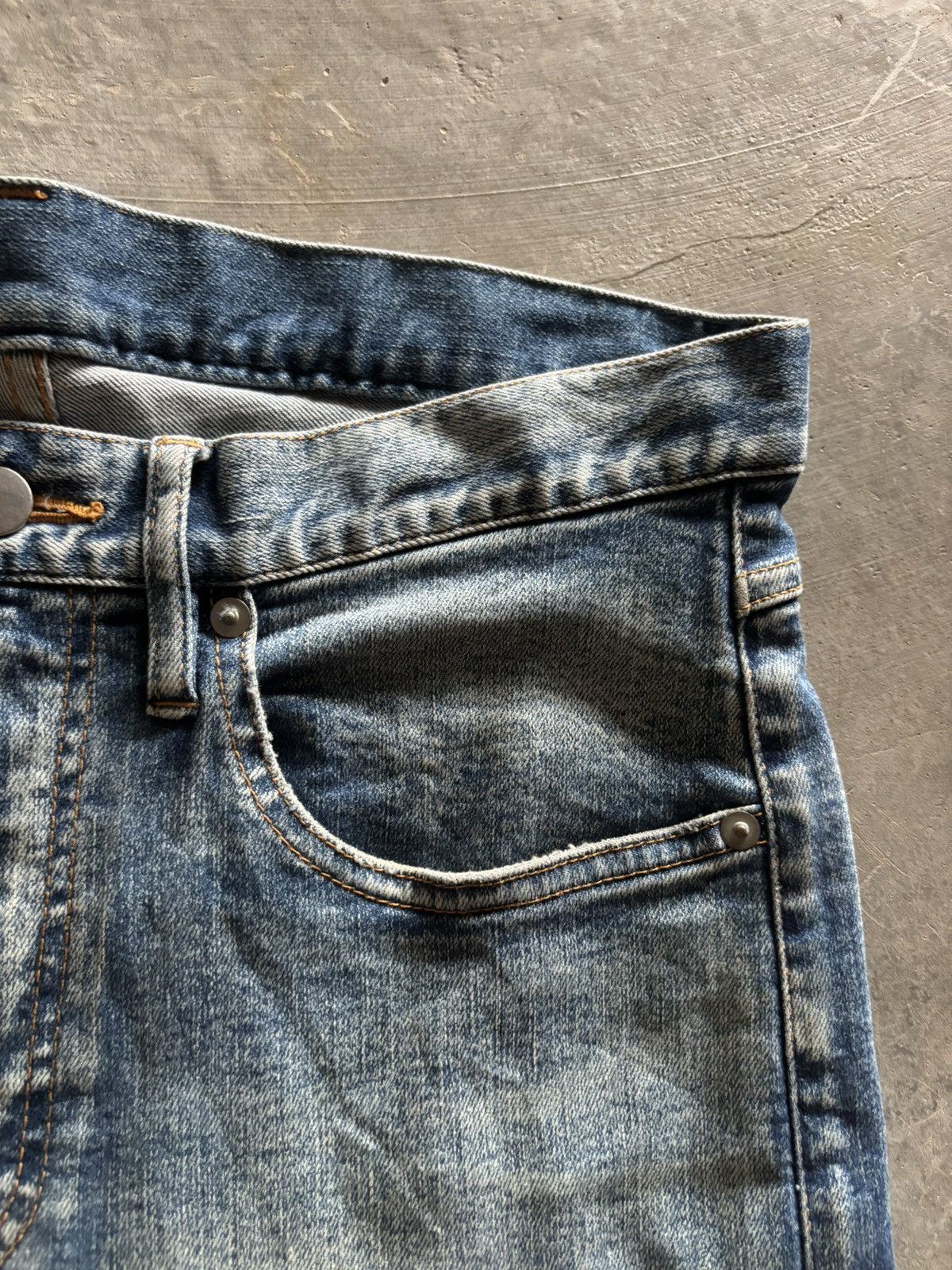 Japanese Brand KEEP SHOW LEGIT skinny slim japanese patchwork KAPITAL style Size US 31 - 9 Thumbnail