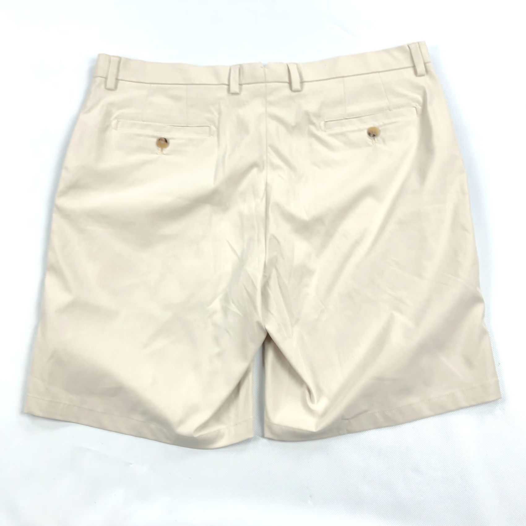 Vintage Dunhill Golf Shorts Mens 38 Beige Gripper Performance Chino Polyester Size US 38 / EU 54 - 5 Thumbnail