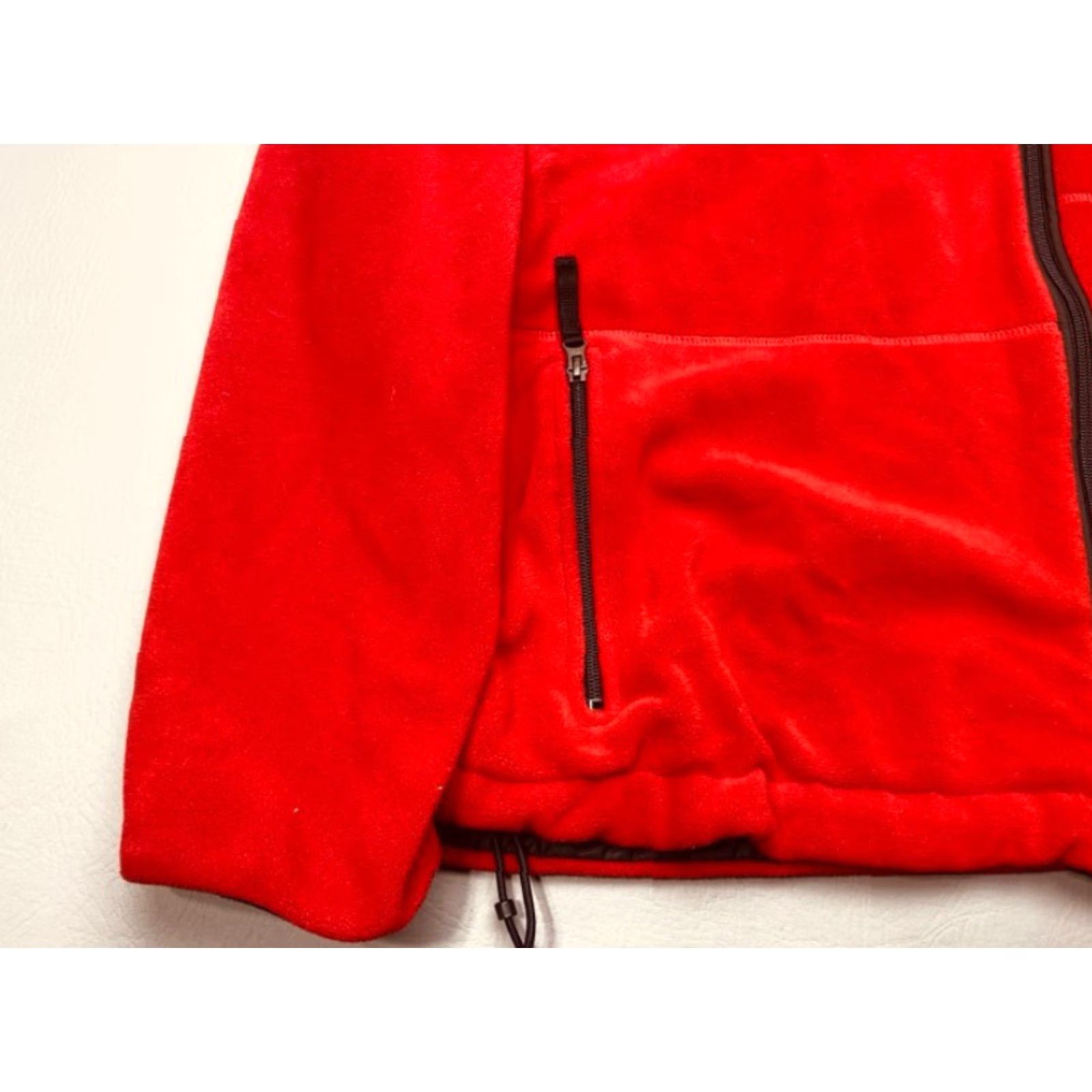 Vintage VINTAGE Polo Sport Ralph Lauren Full Zip Fleece Jacket Polartec Thermal Red XL by Polo Sport Size US XL / EU 56 / 4 - 3 Thumbnail