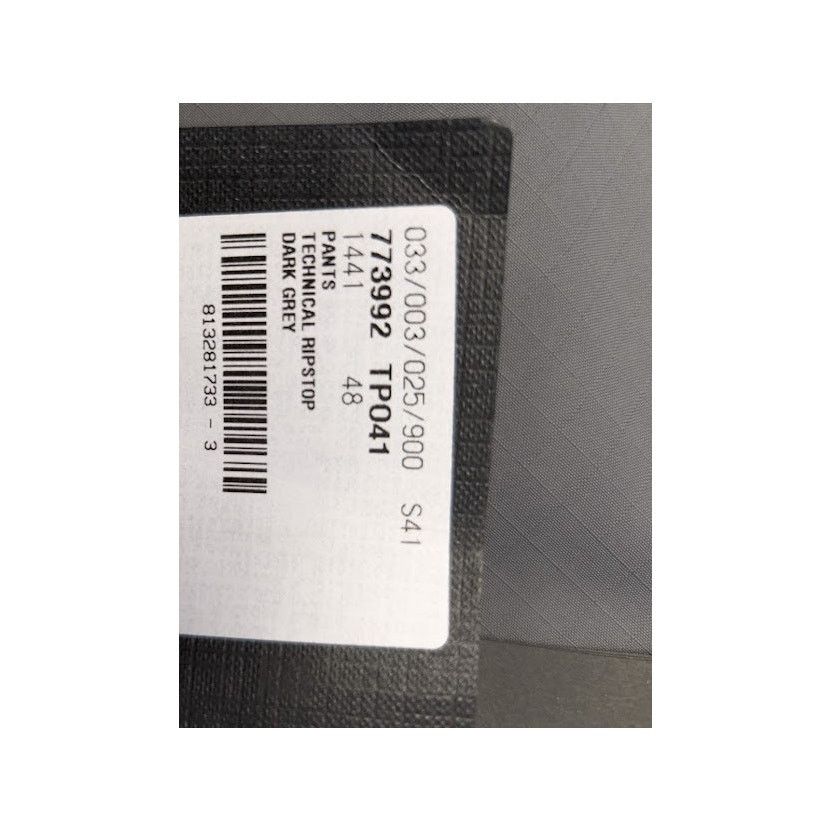 Balenciaga o1rshd1 Technical Ripstop Pants in Dark Grey Size US 32 / EU 48 - 22 Thumbnail