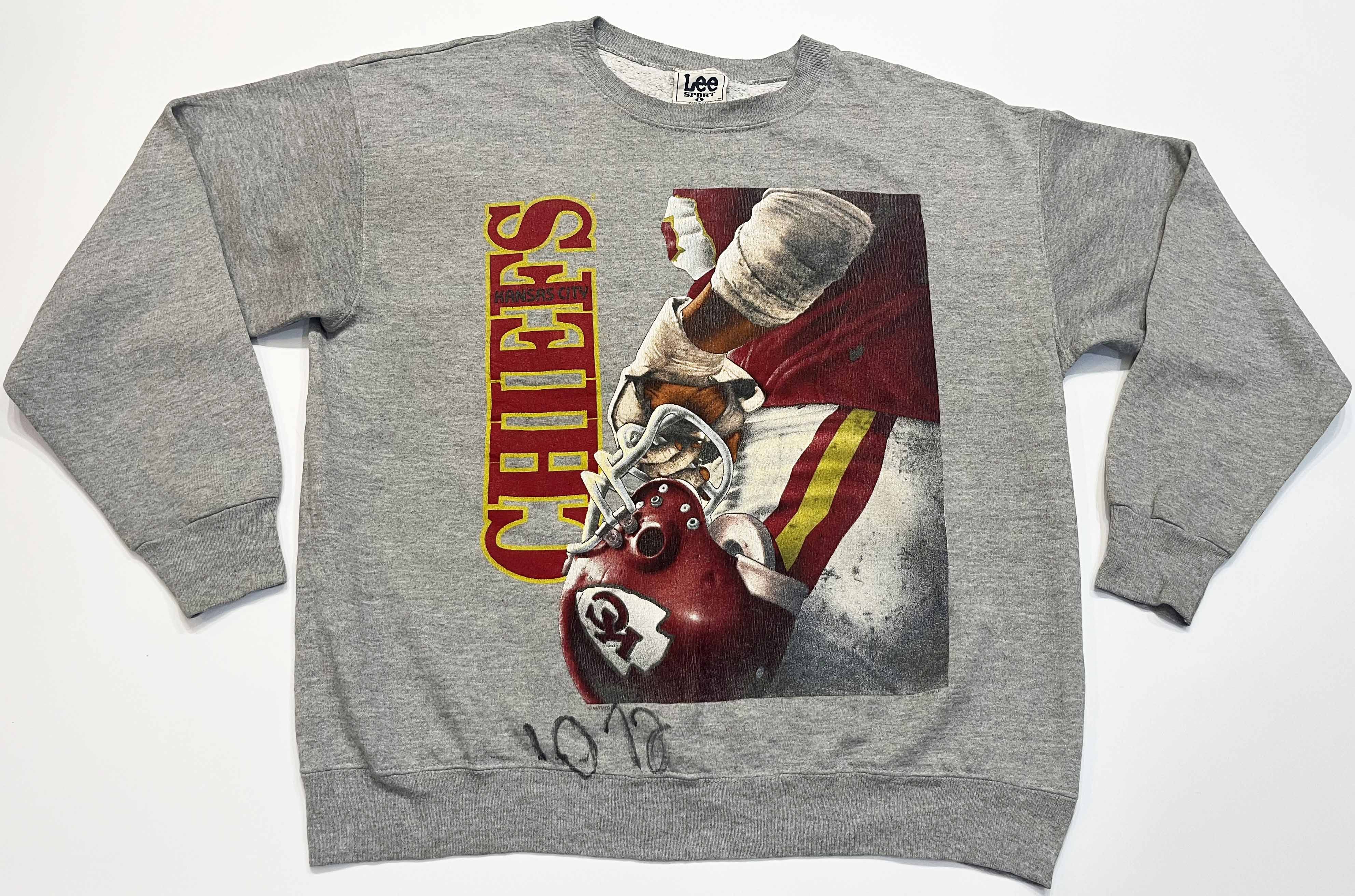 Lee Vintage NFL Kansas City Chiefs Football Crewneck Sweatshirt Size US L / EU 52-54 / 3 - 1 Thumbnail