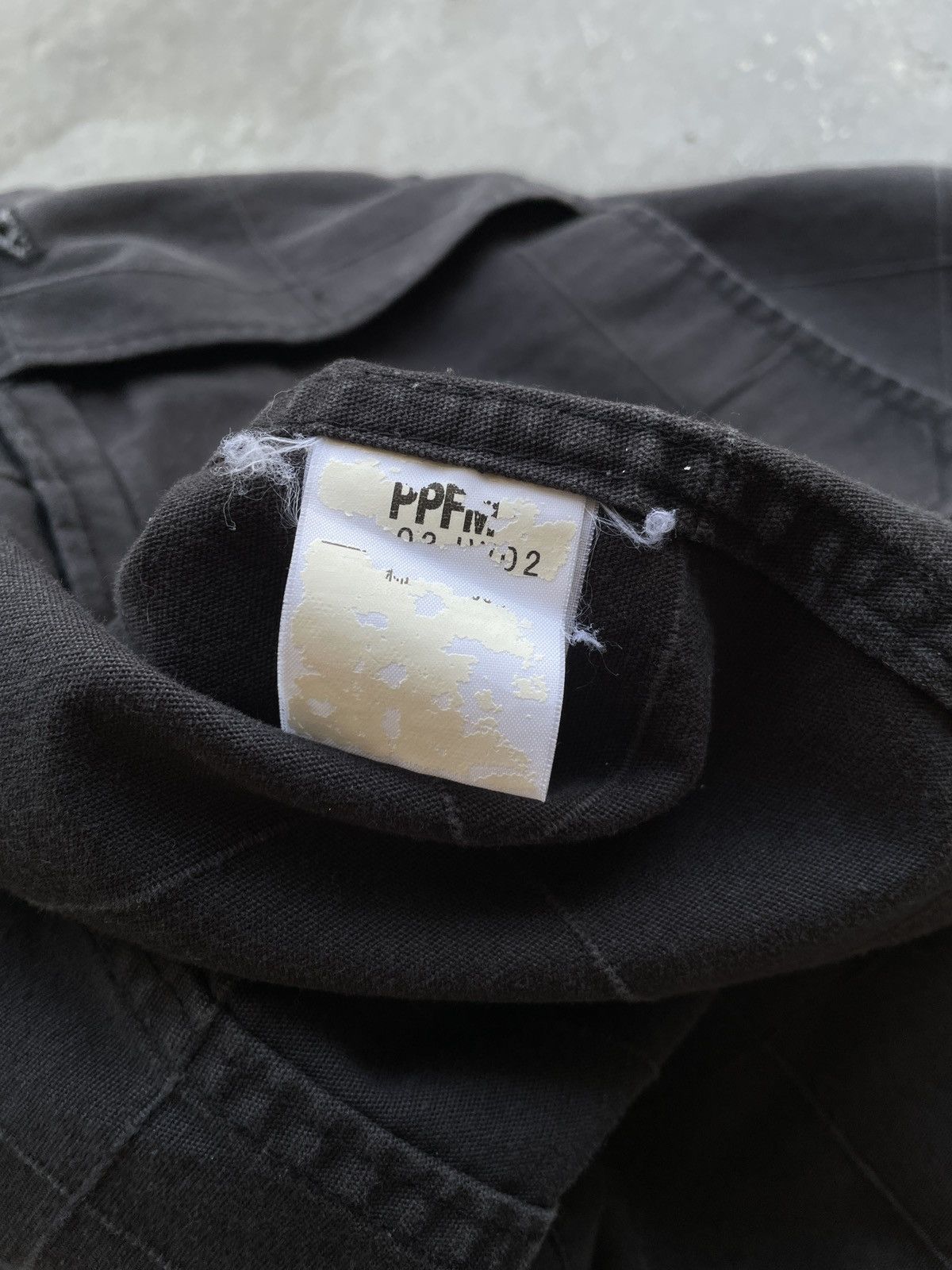 PPFM 2000s PPFM Grid Cotton Twill Zip Pocket Blazer Jacket Size US L / EU 52-54 / 3 - 6 Thumbnail