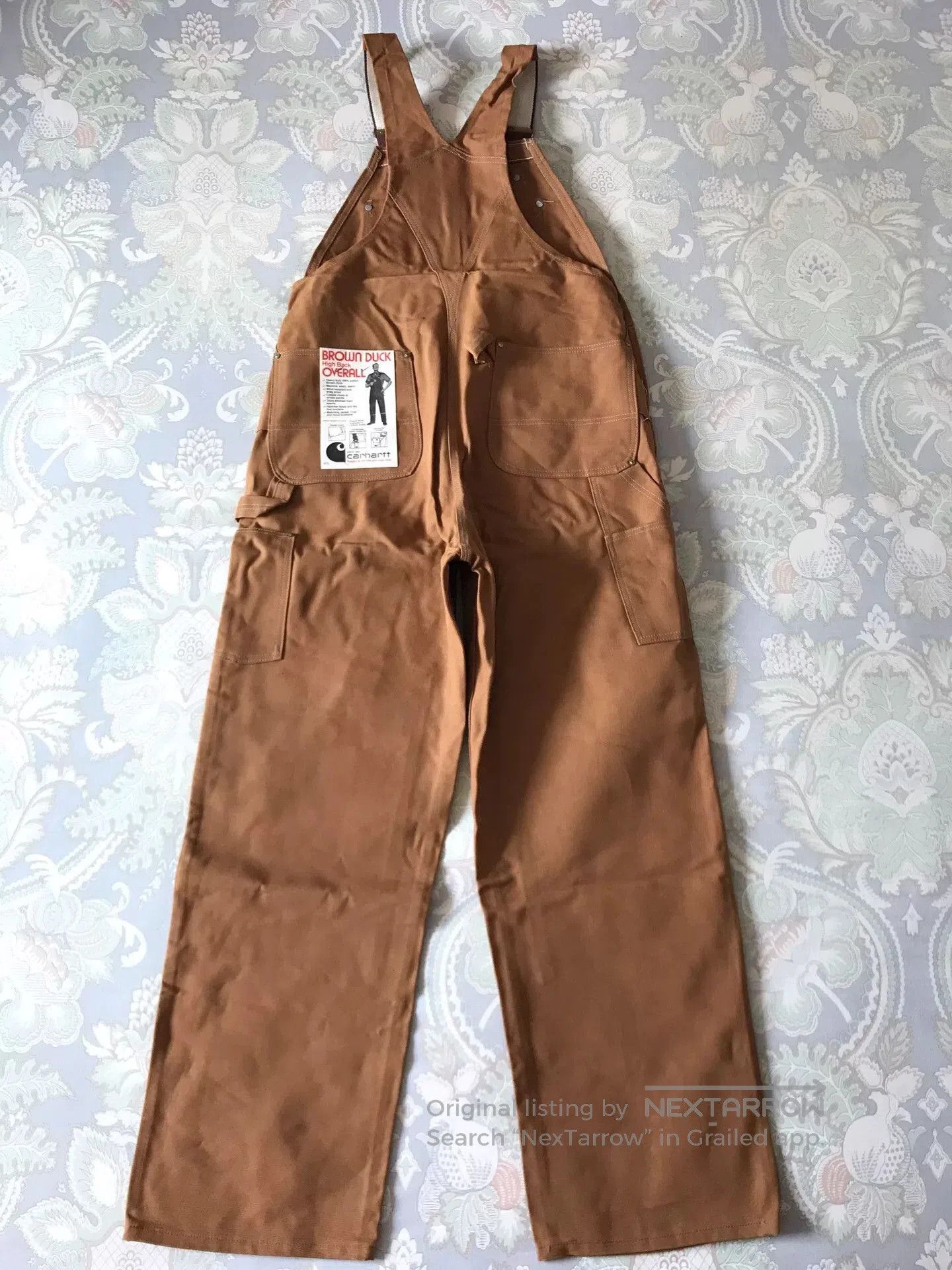 Carhartt 1970s Carhartt Vintage USA Canvas Overalls. Size US 38 / EU 54 - 4 Thumbnail