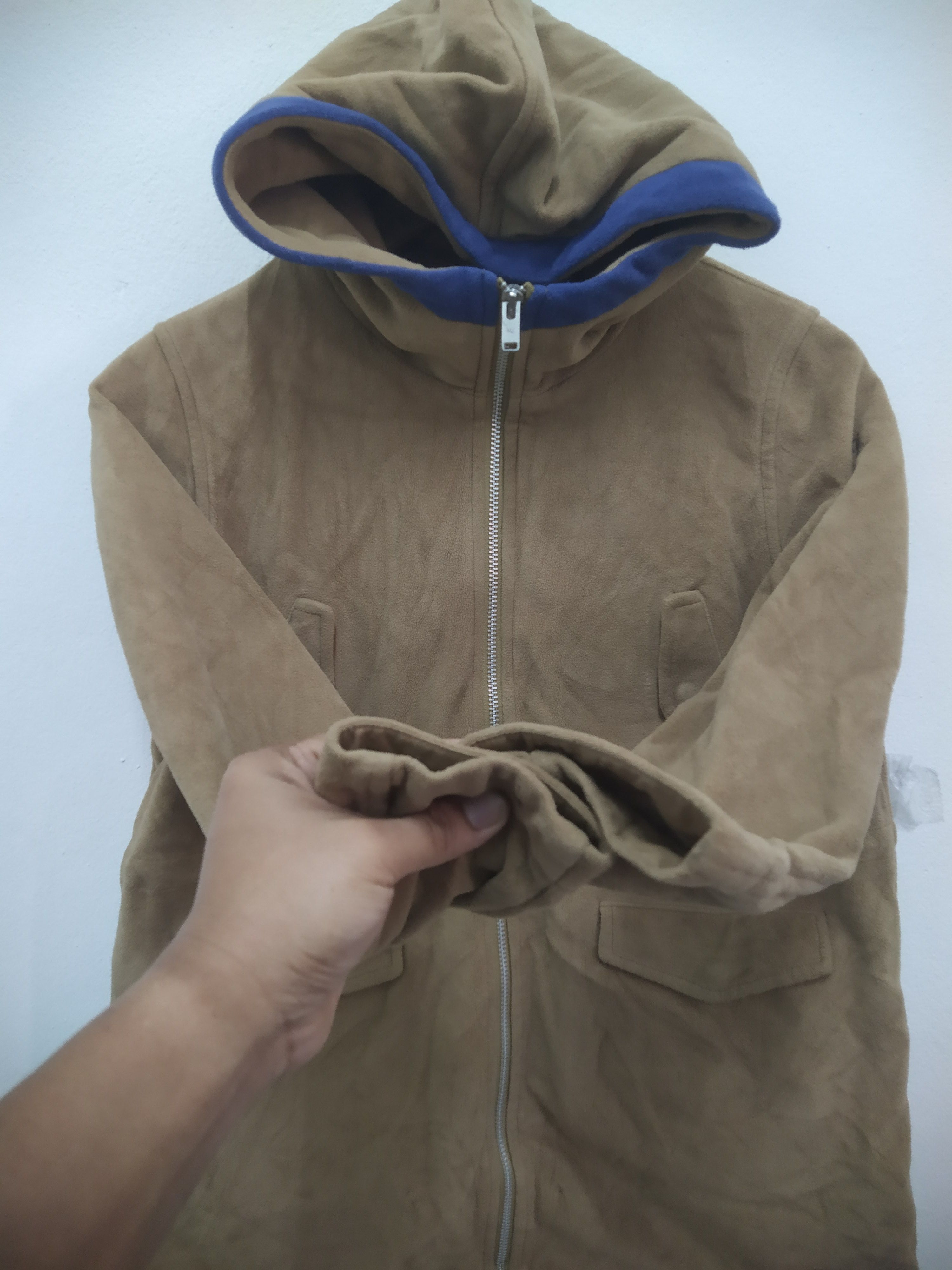 Undercover × Uniqlo VTG Uniqlo x Undercover Jun Takahashi Fleece Mod Coat Parker Size US M / EU 48-50 / 2 - 6 Thumbnail