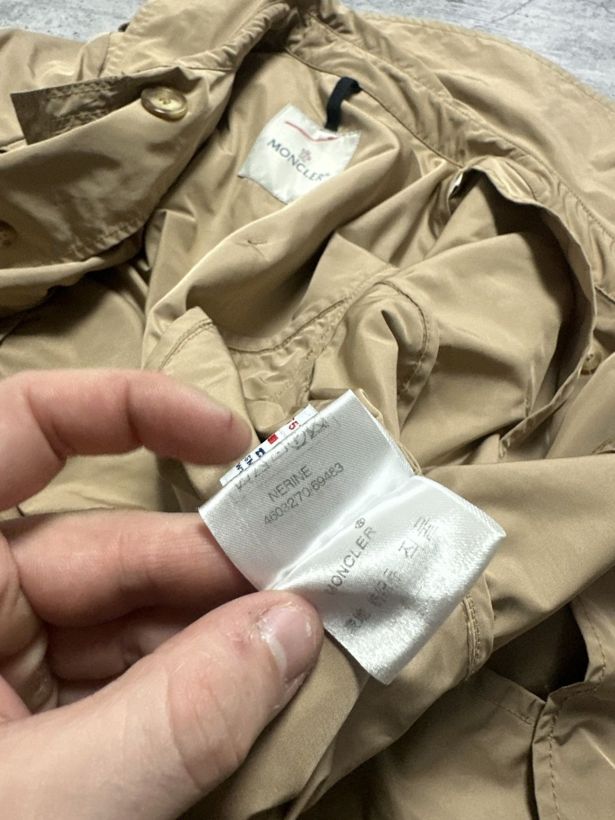 Moncler Moncler Nerine Archive Luxury Jacket Double Breasted Trench Size S / US 4 / IT 40 - 10 Thumbnail