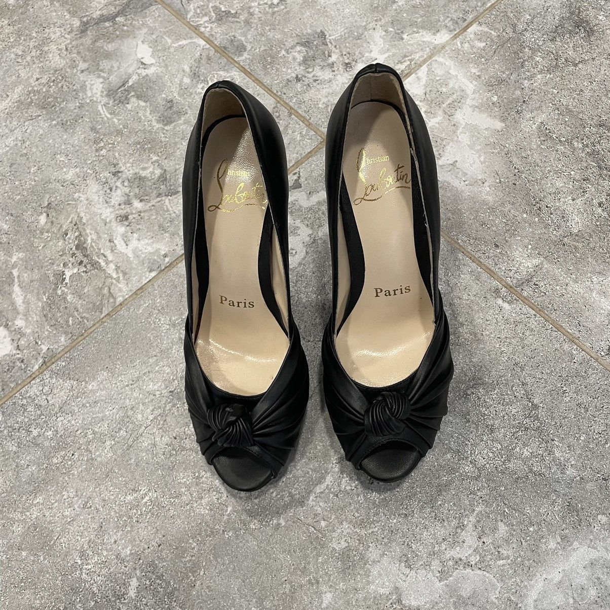 Christian Louboutin 38 Christian Louboutin Luxury heels Greissimo Leather Pump Size US 8 / IT 38 - 6 Thumbnail