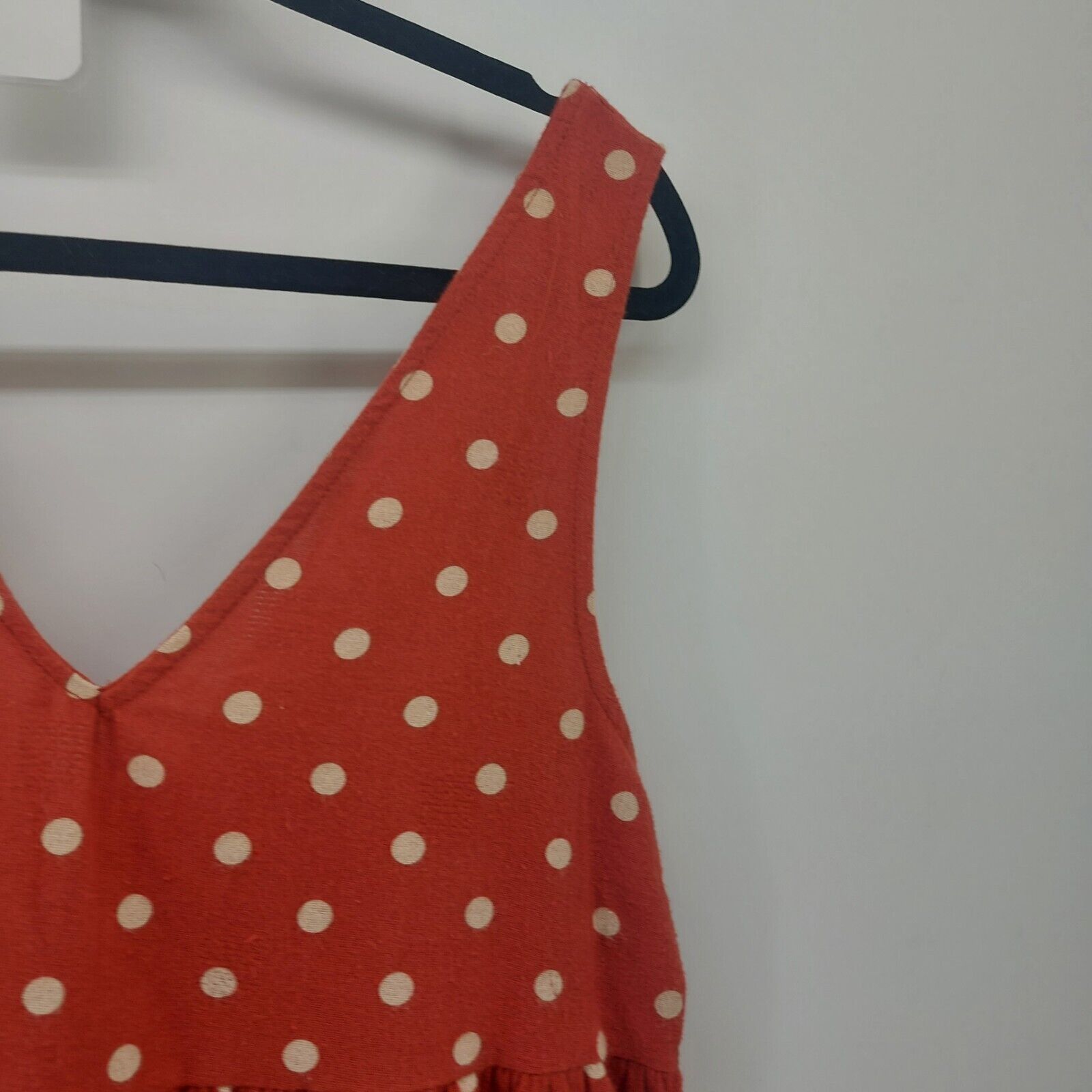 Other Audrey 3+1 Red Splatter Polka Dot Small Dress Tunic Dress Size S / US 4 / IT 40 - 8 Thumbnail