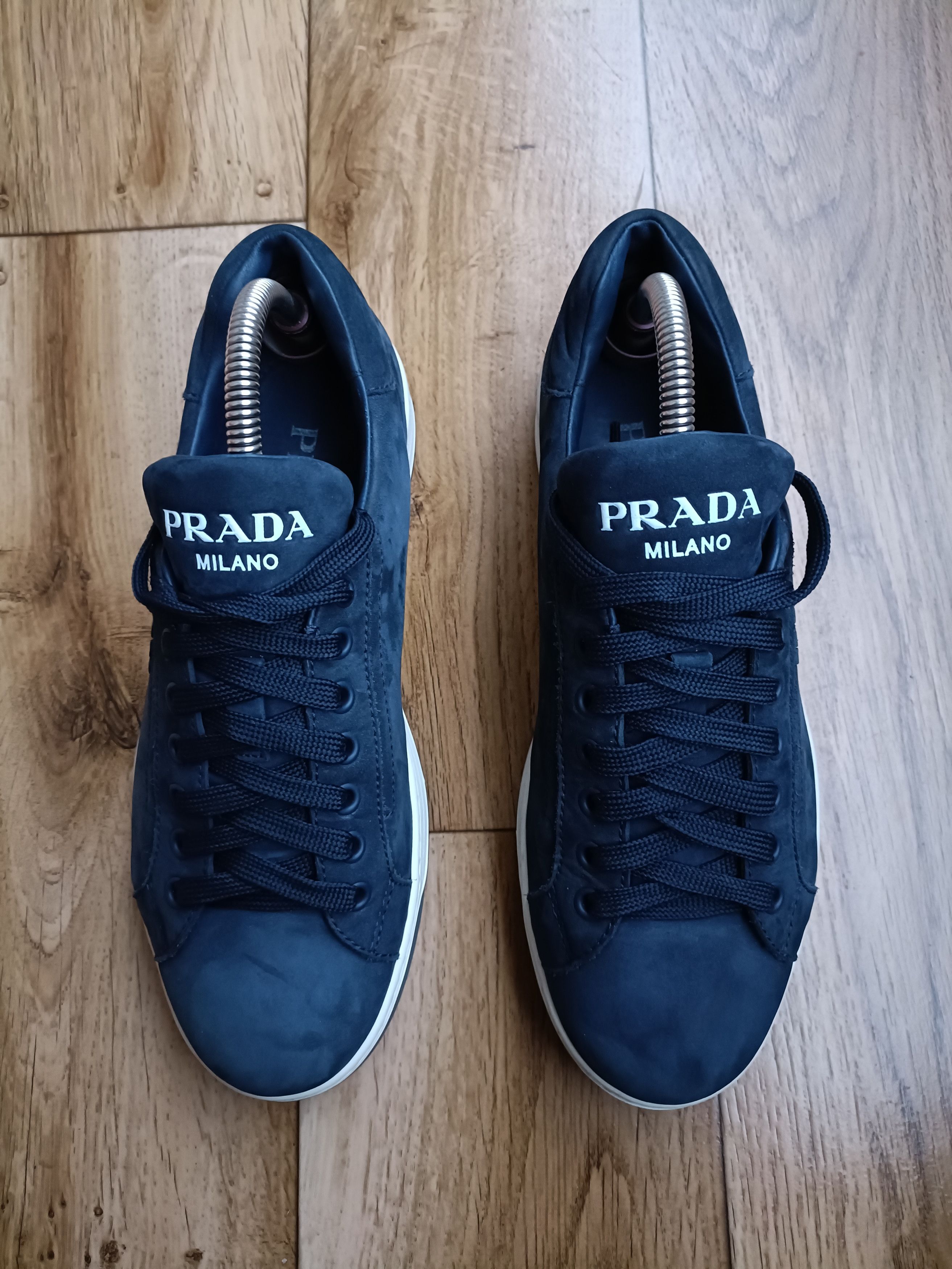 Prada Prada Downtown Suede Sneakers | Grailed