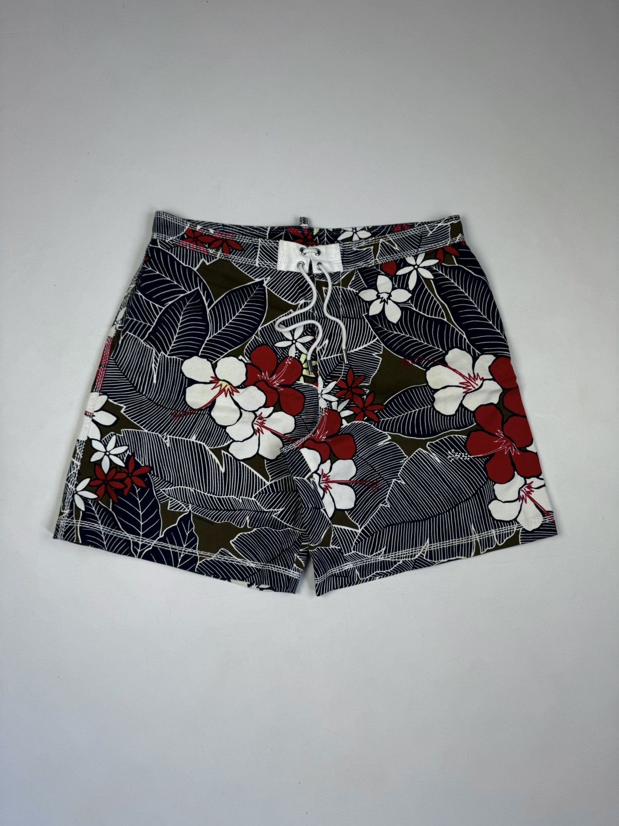 DSQUARED2 Floral Flowers Pattern Cotton Shorts