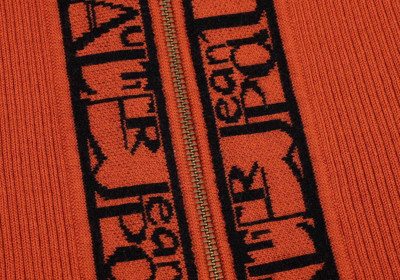 Jean Paul Gaultier Logo Line Driver's Knit in Orange, Size 48 Size US M / EU 48-50 / 2 - 8 Thumbnail