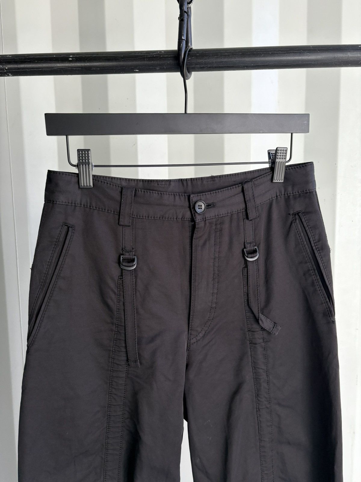 Issey Miyake Front Strap Nylon Flight Pants Size US 28 / EU 44 - 2 Thumbnail