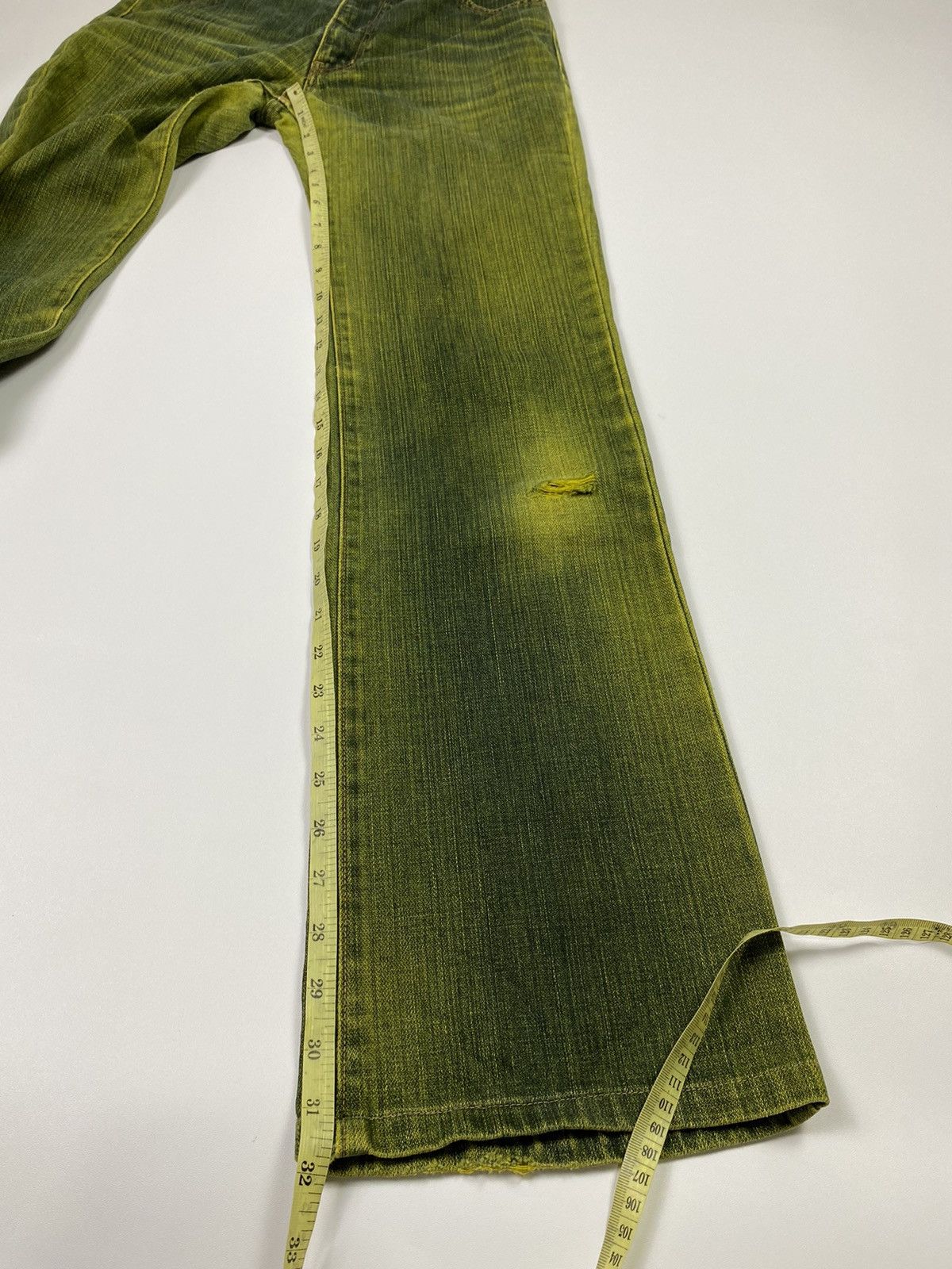 Wrangler Flared bootcut western wrangler green pant Size US 28 / EU 44 - 13 Thumbnail