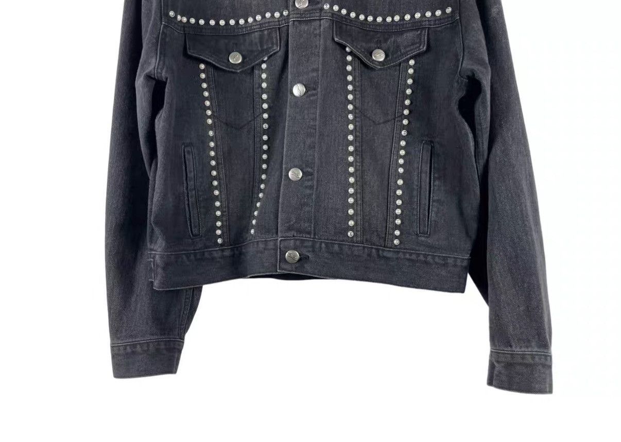 WE11DONE We11done Pearl Studded Denim Jacket J31 Size US M / EU 48-50 / 2 - 4 Thumbnail