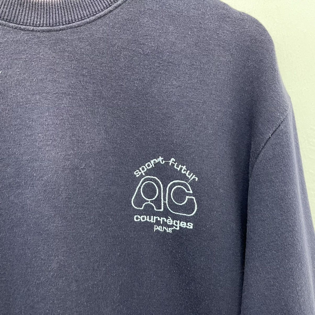 Courreges Courreges Paris Sweatshirt Size M / US 6-8 / IT 42-44 - 4 Thumbnail